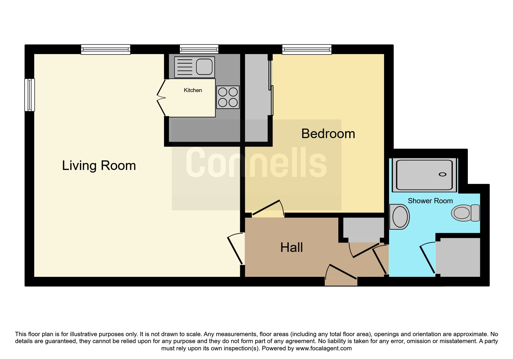 9, Grosvenor Court, Western Road, Ivybridge floorplan