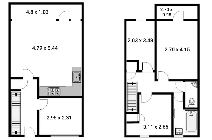 28, James Docherty House, London floorplan