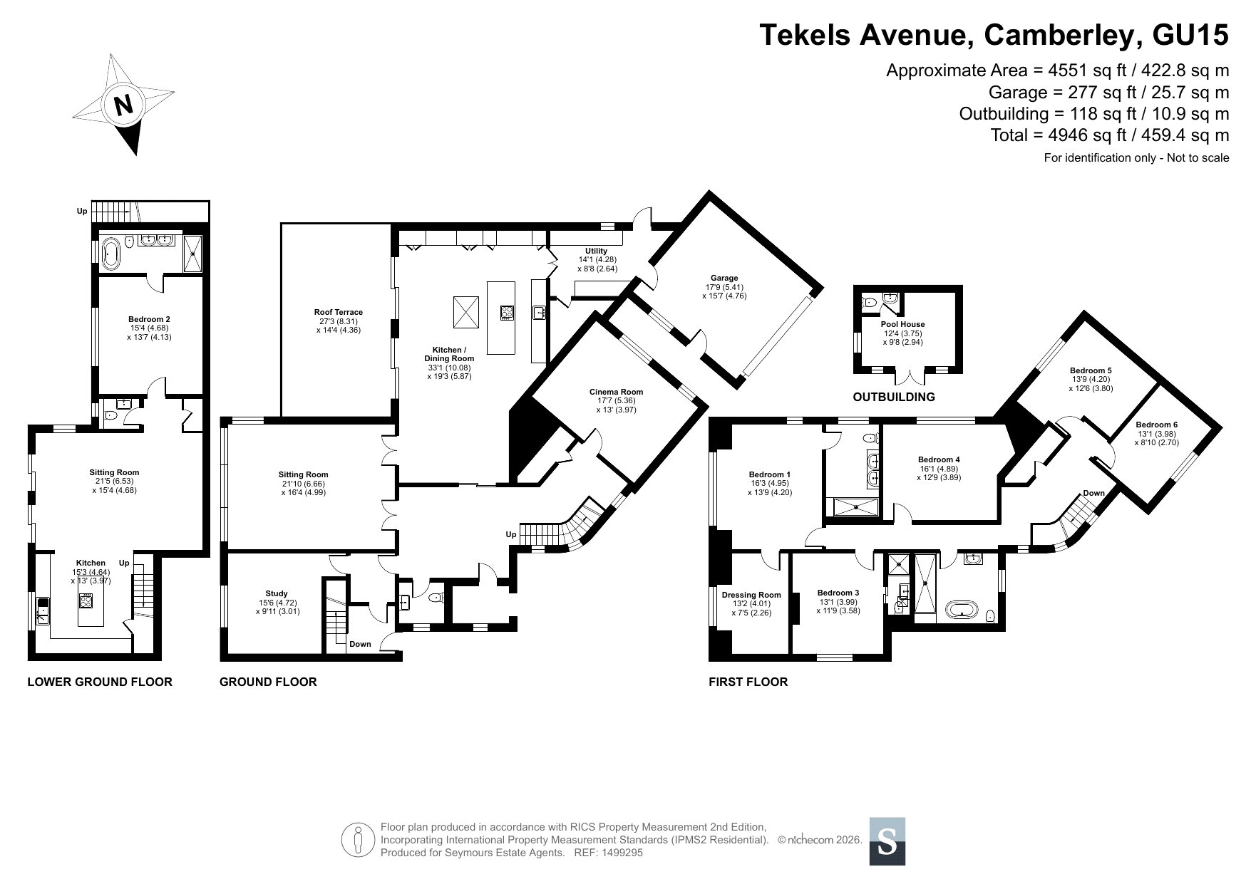 Corner Coombe, 28, Tekels Avenue, Camberley floorplan