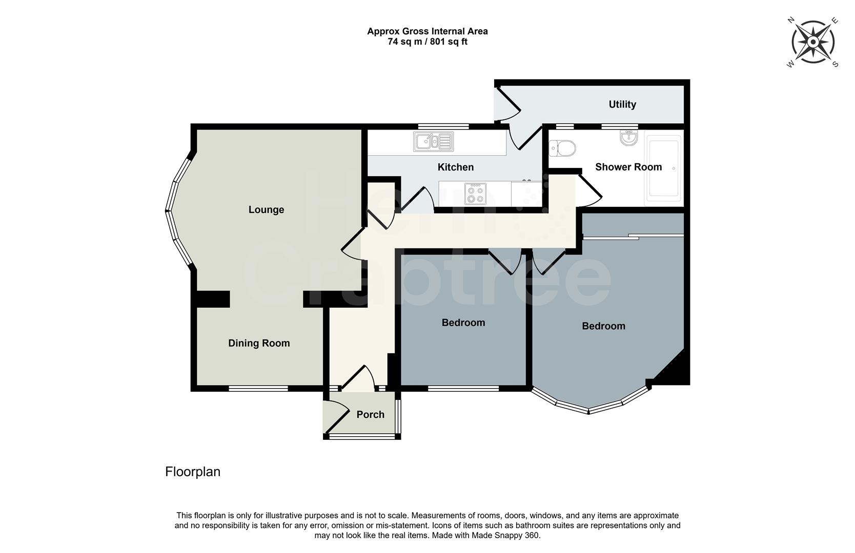 62, Heathwood Road, Cardiff floorplan