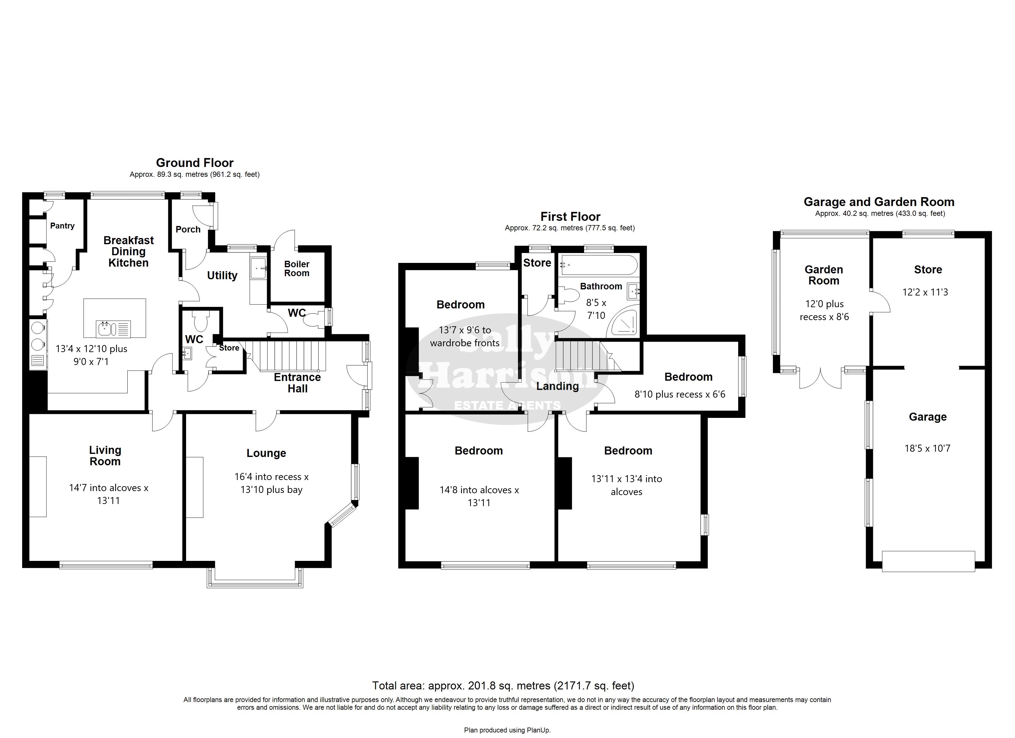 Hazel Bank,, Brogden Lane, Lancashire floorplan