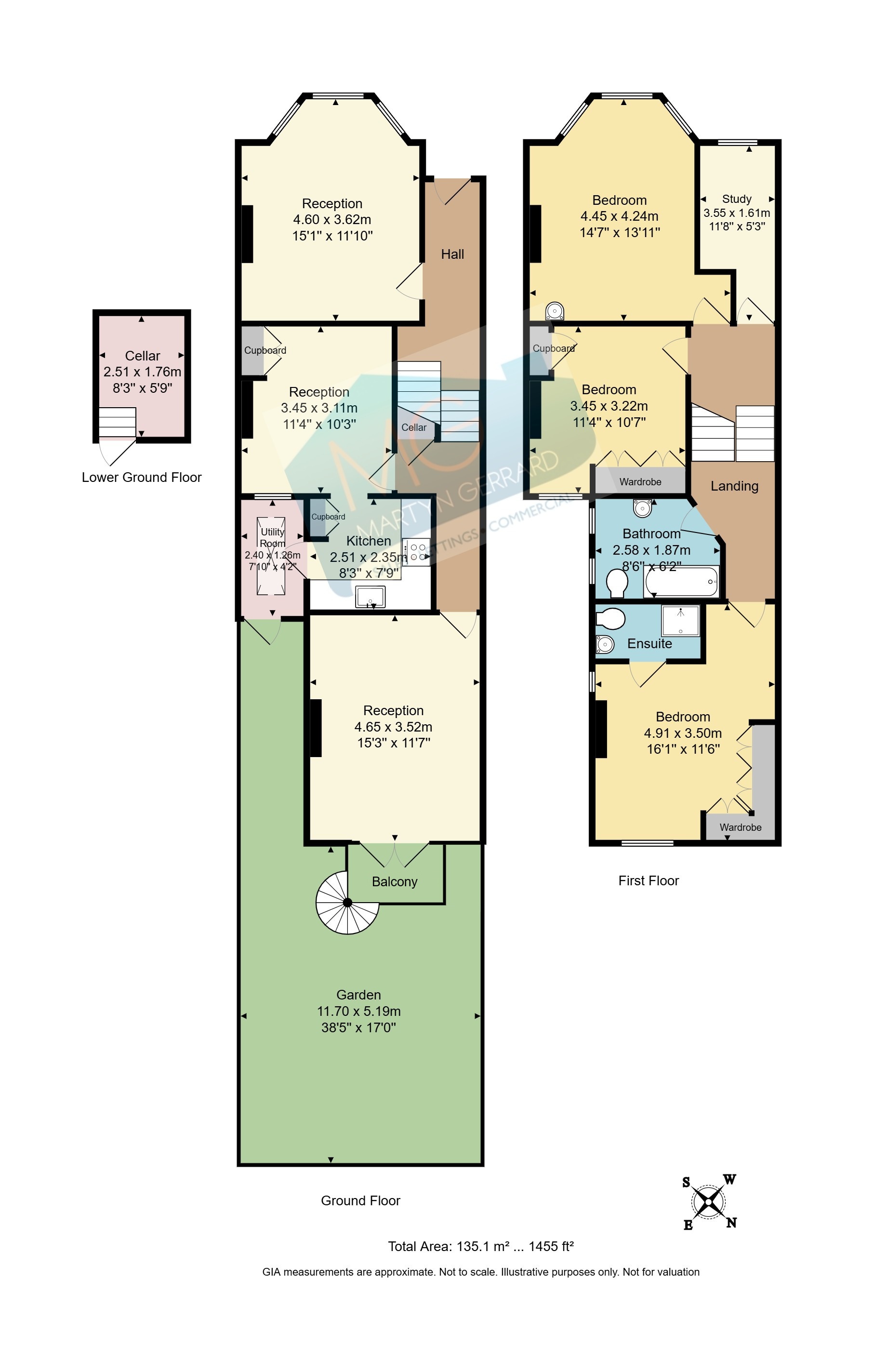 72, Victoria Road, London floorplan