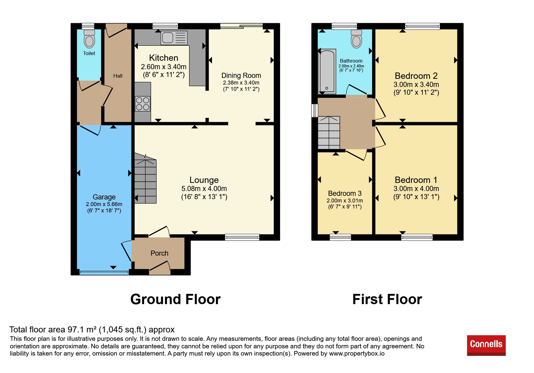 25, Ketton Close, Luton floorplan