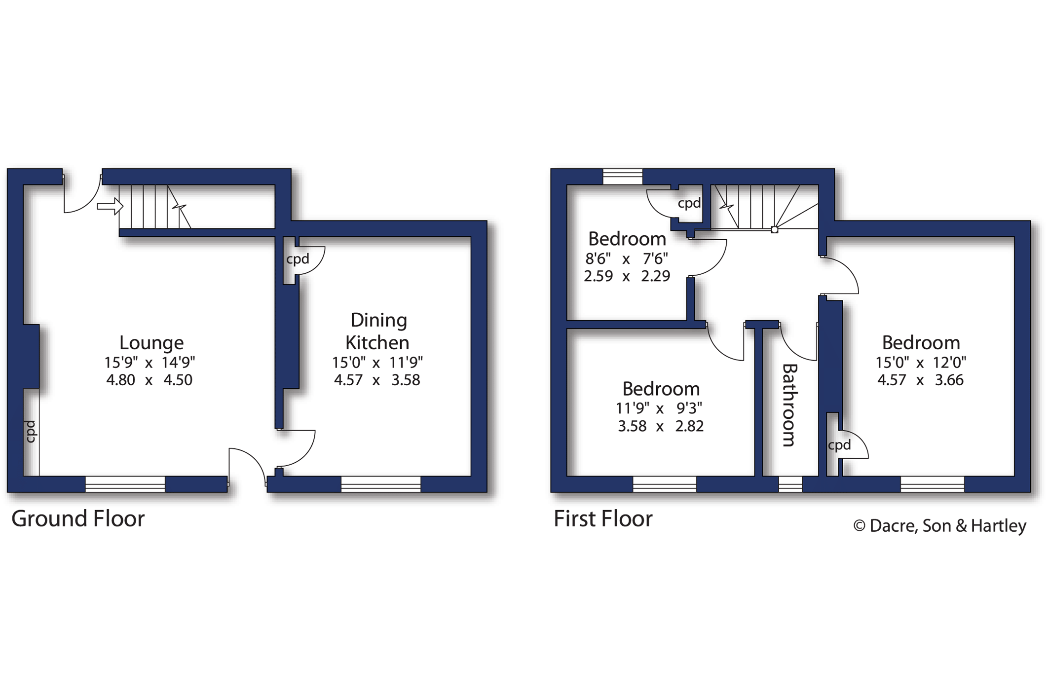 20, Station Road, Cullingworth floorplan
