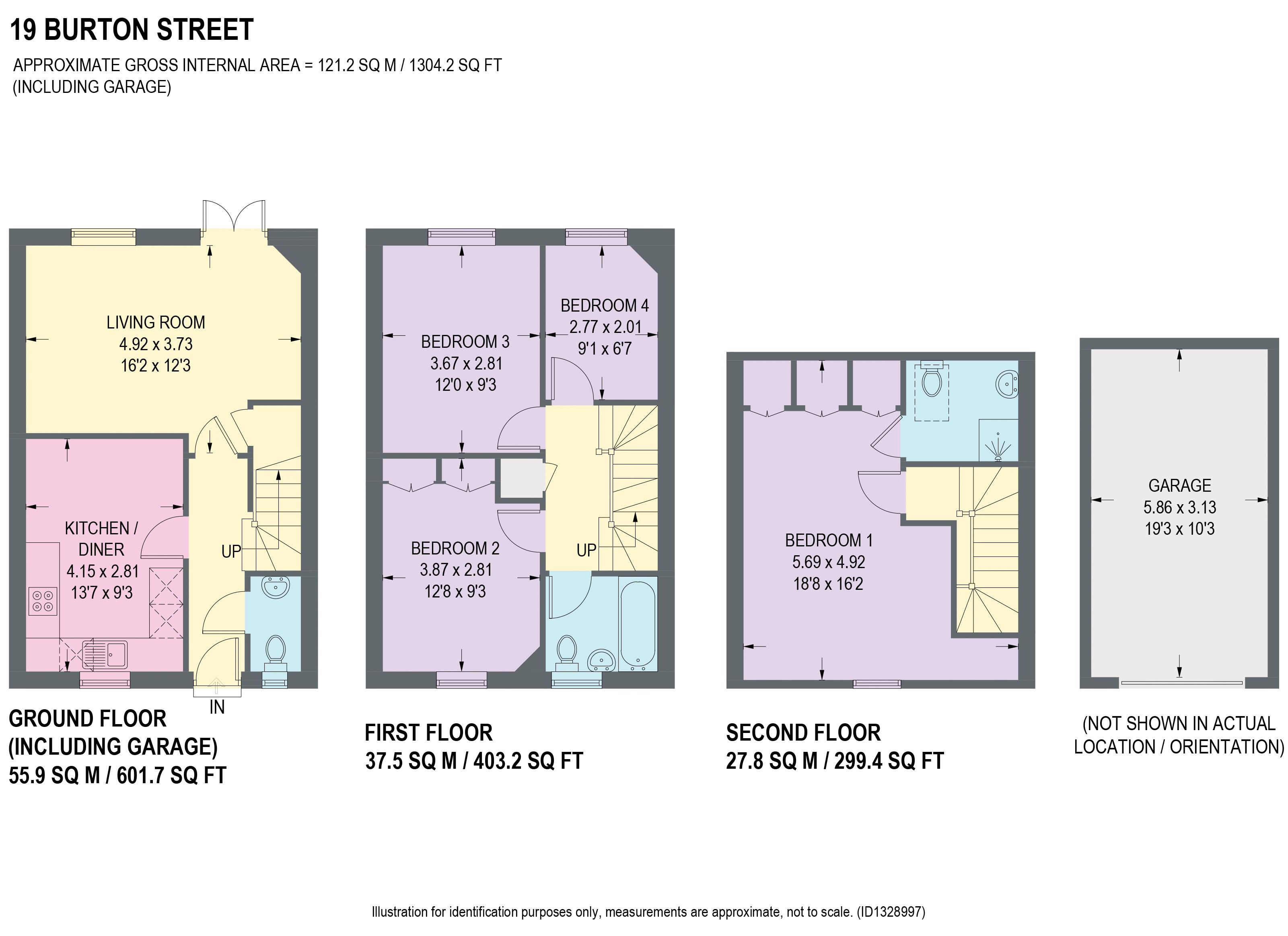 19, Burton Street, Chesterfield floorplan