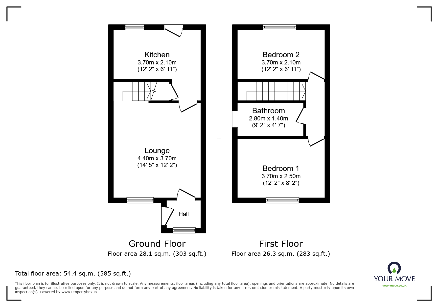 68, Angram Road, Sheffield floorplan