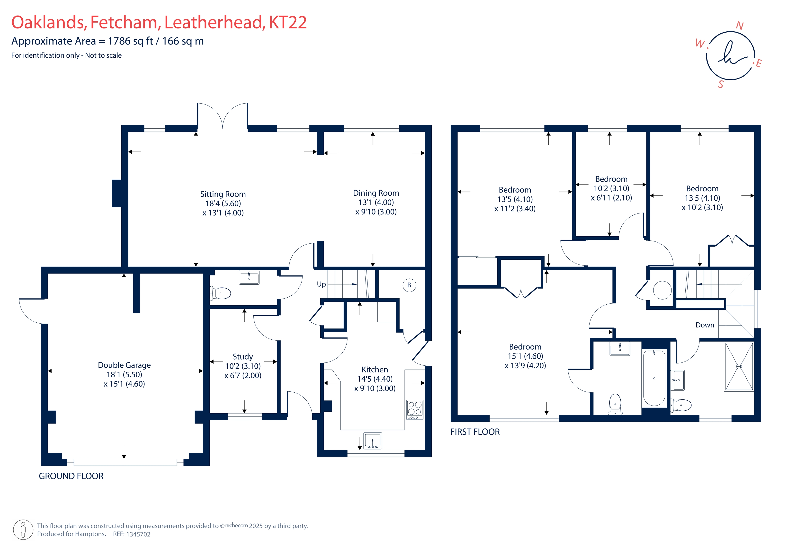 15, Oaklands, Leatherhead floorplan