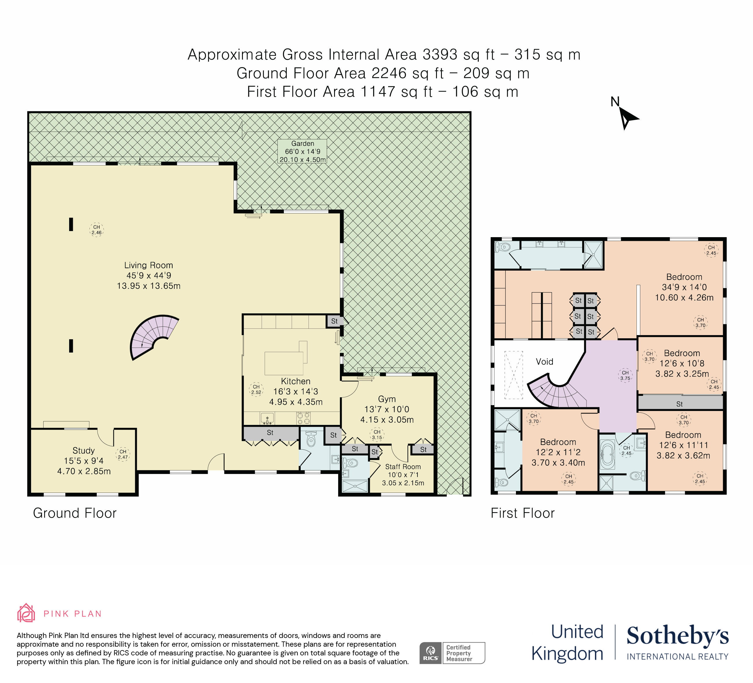 5, Hillside Close, St John's Wood floorplan