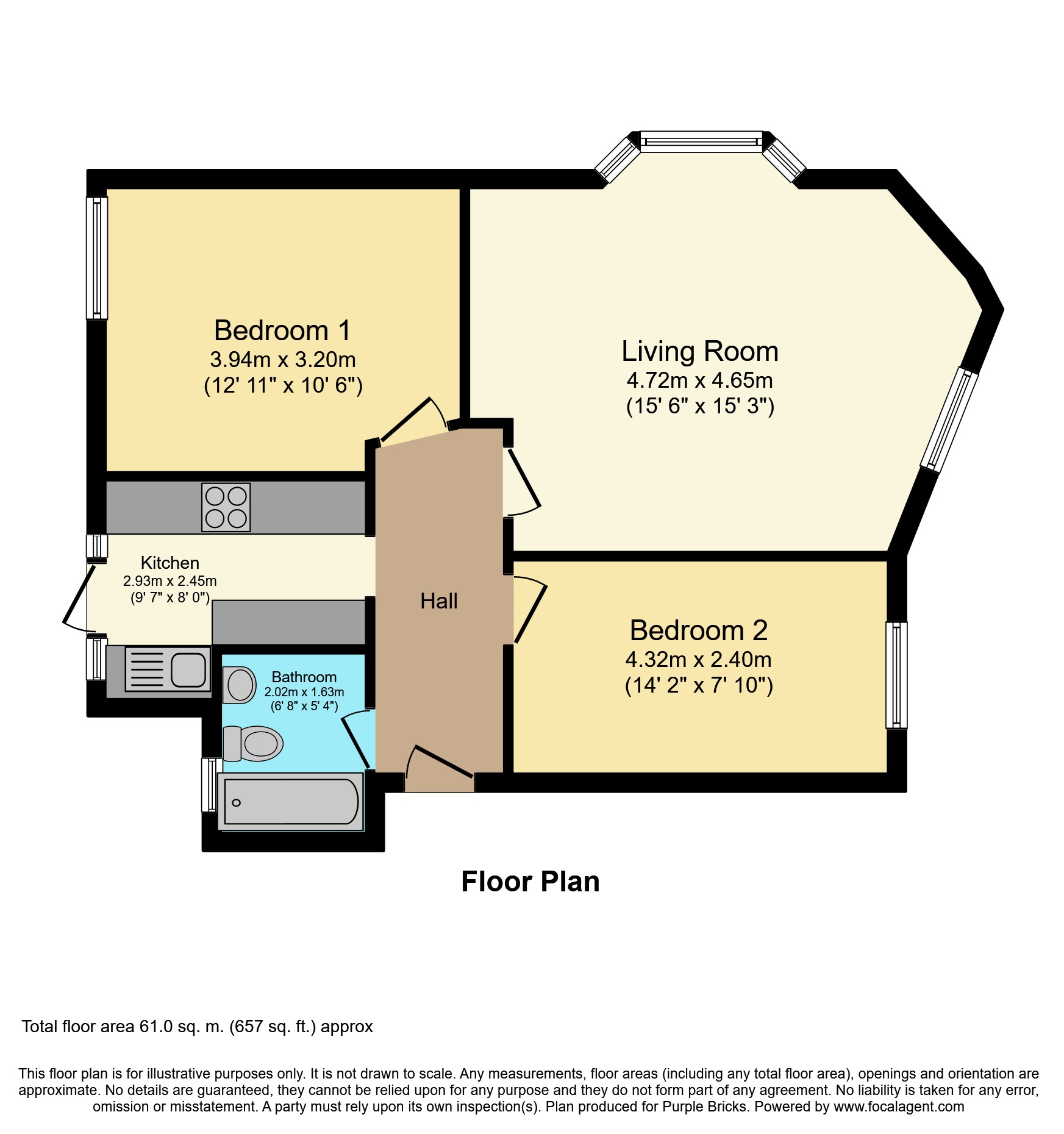 2 Bedrooms Flat for sale in Manor Court, Chiswick/Acton Border W3