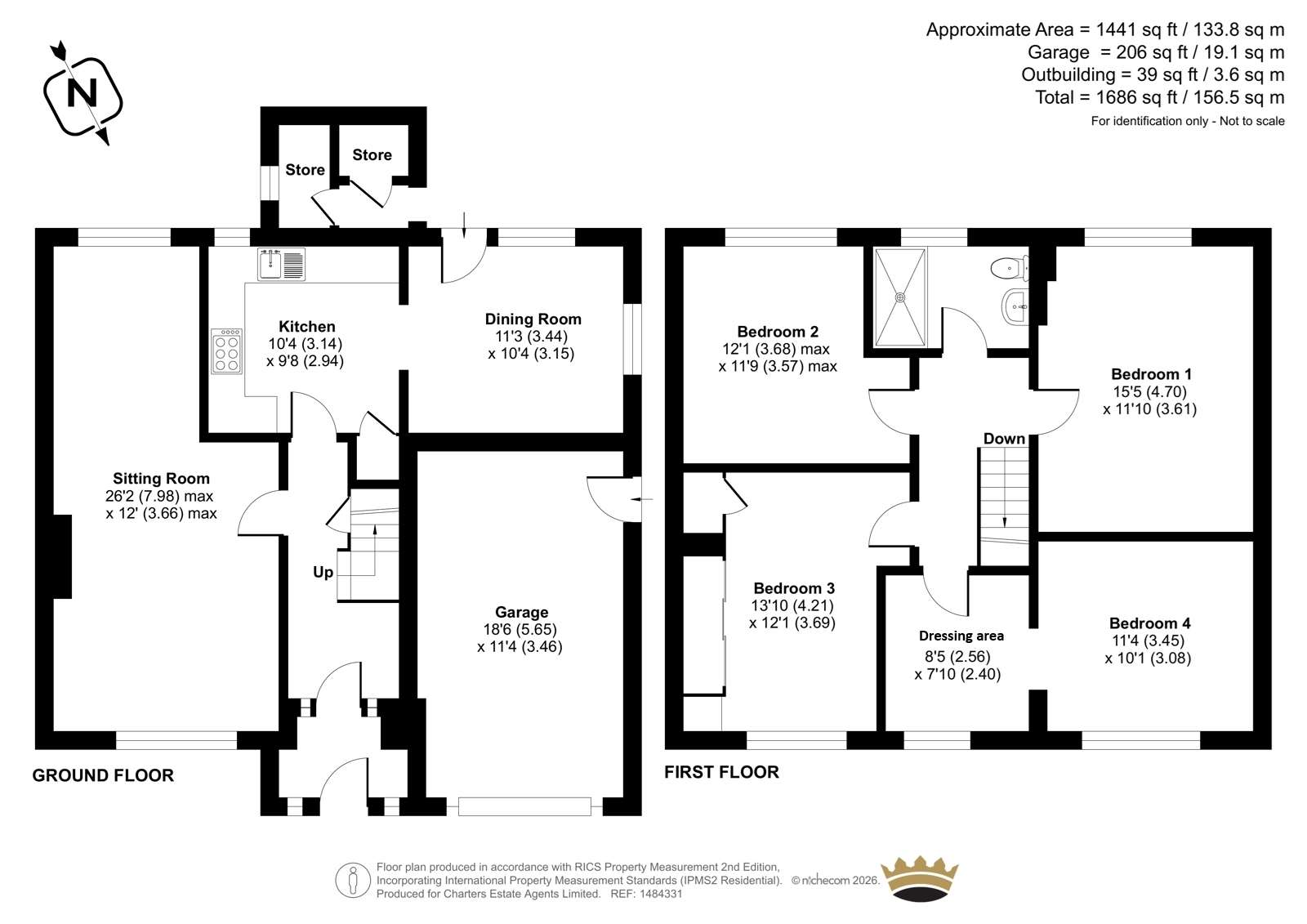 3, Norman Way, Hampshire floorplan