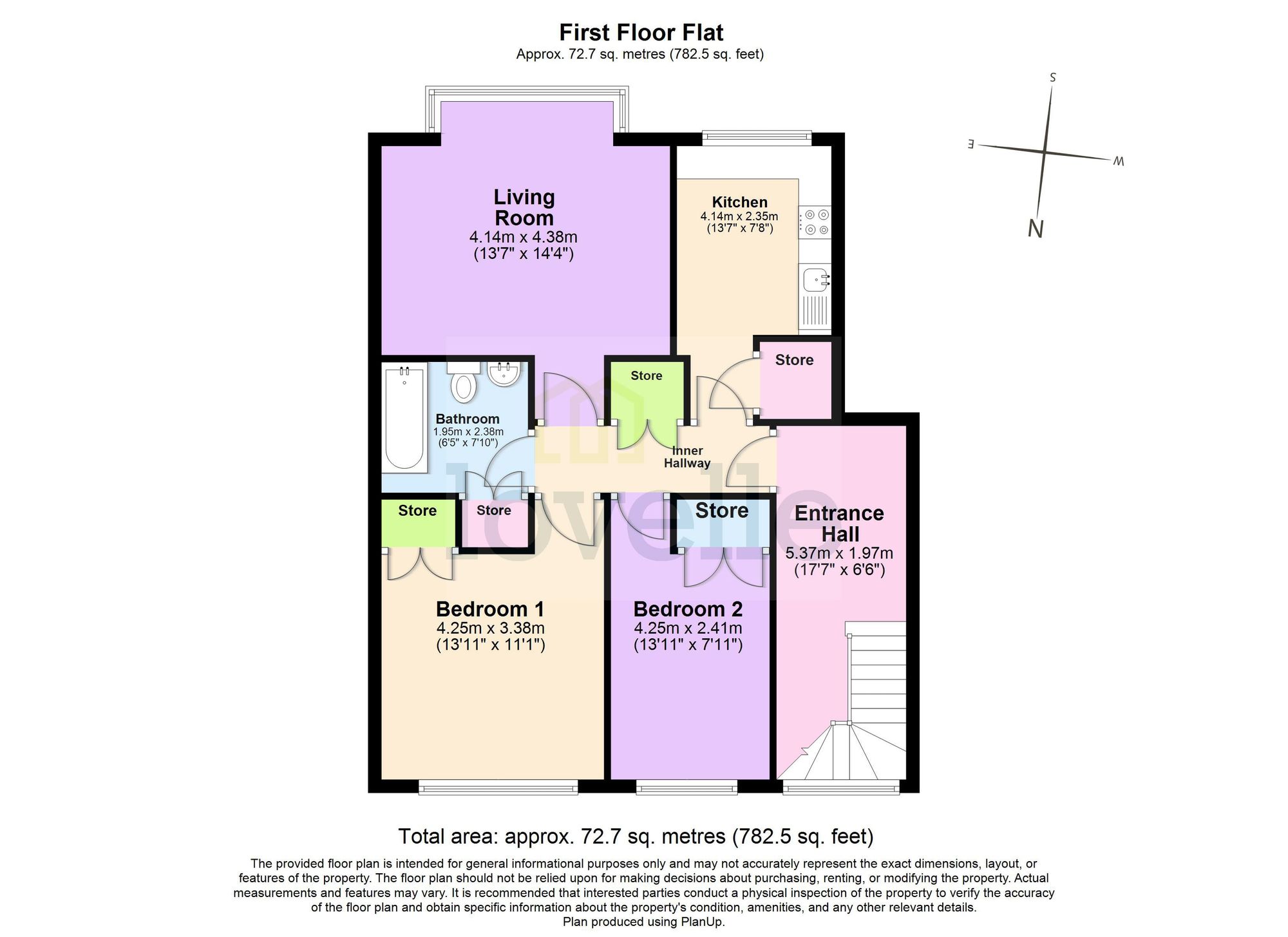 Flat 7, 55 Bargate, Grimsby floorplan