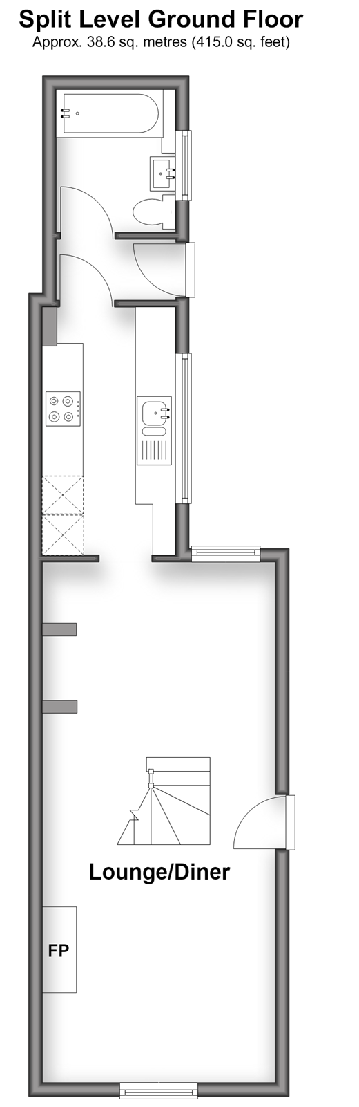 Commonwealth Road, Caterham floorplan