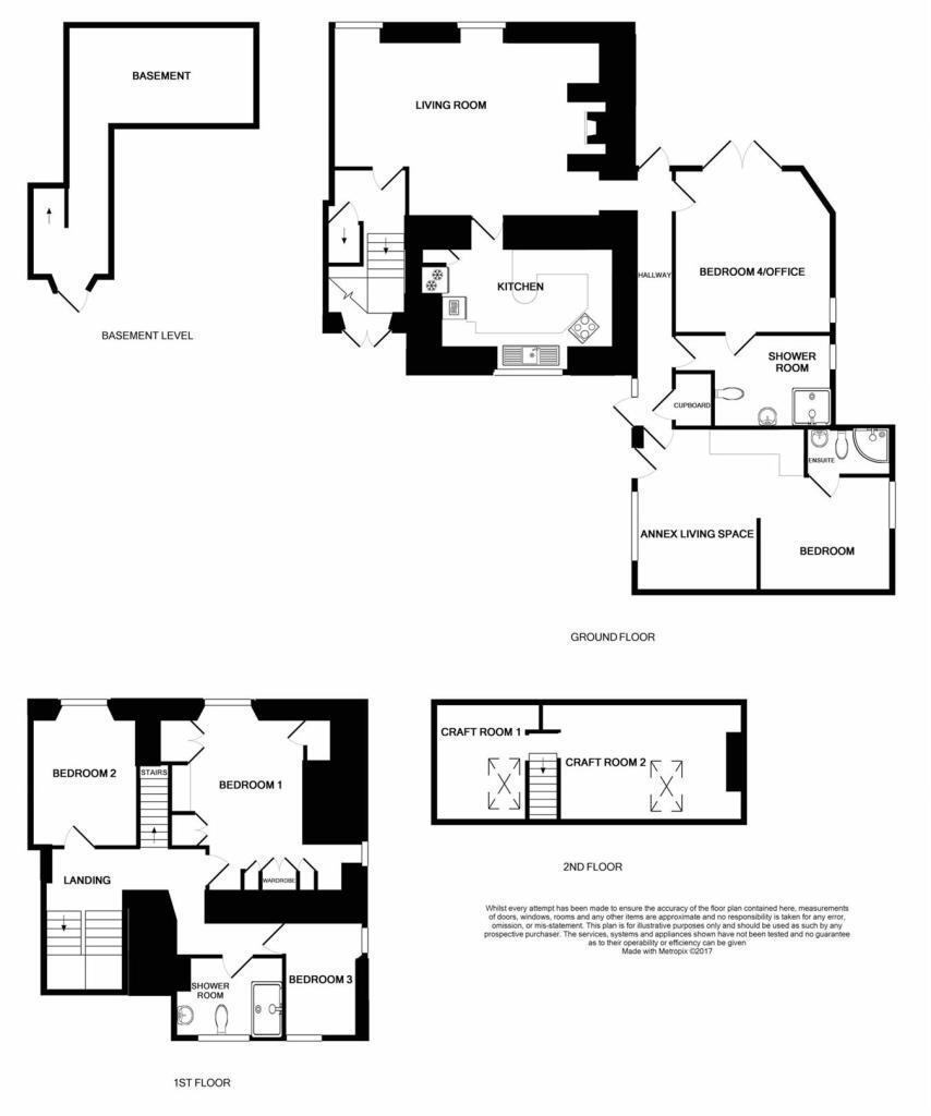 1, St Michaels Road, Truro floorplan