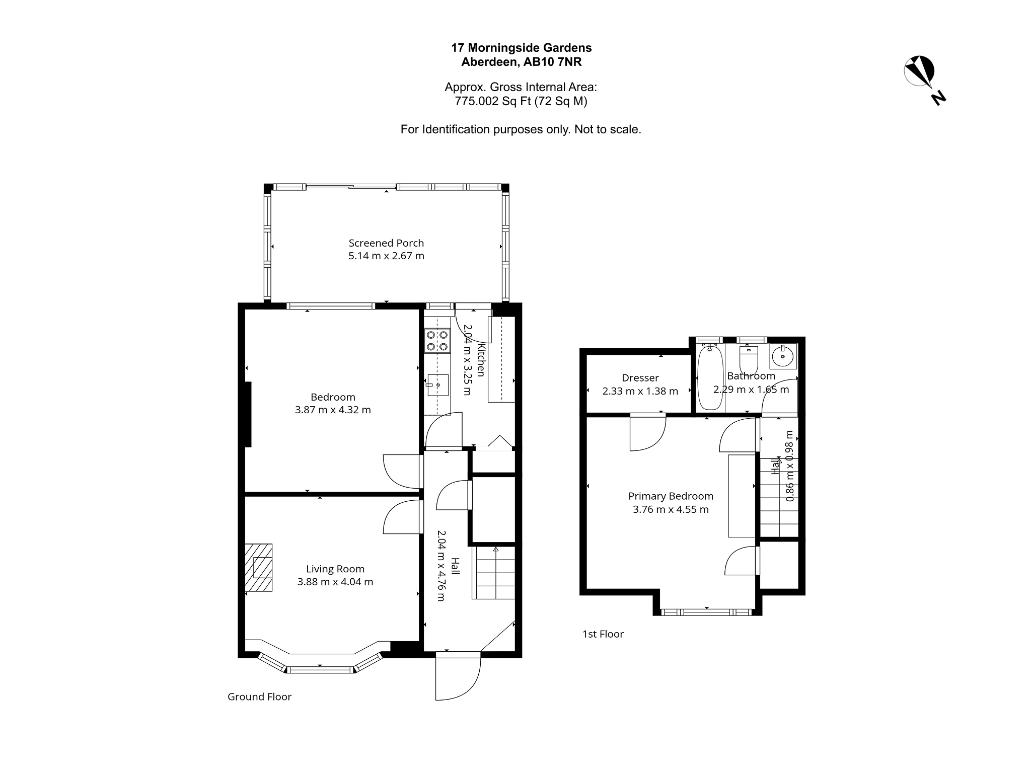 17, Morningside Gardens, Aberdeen floorplan