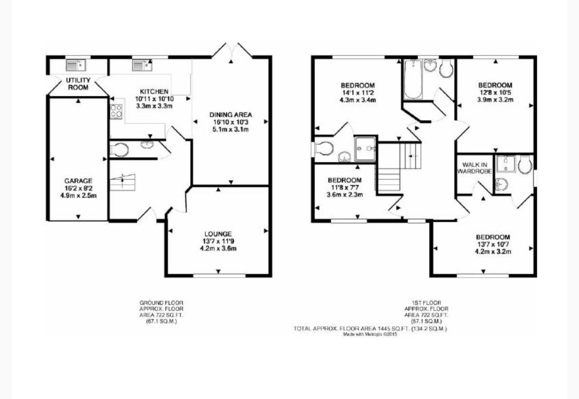 128, Llandudno Junction floorplan