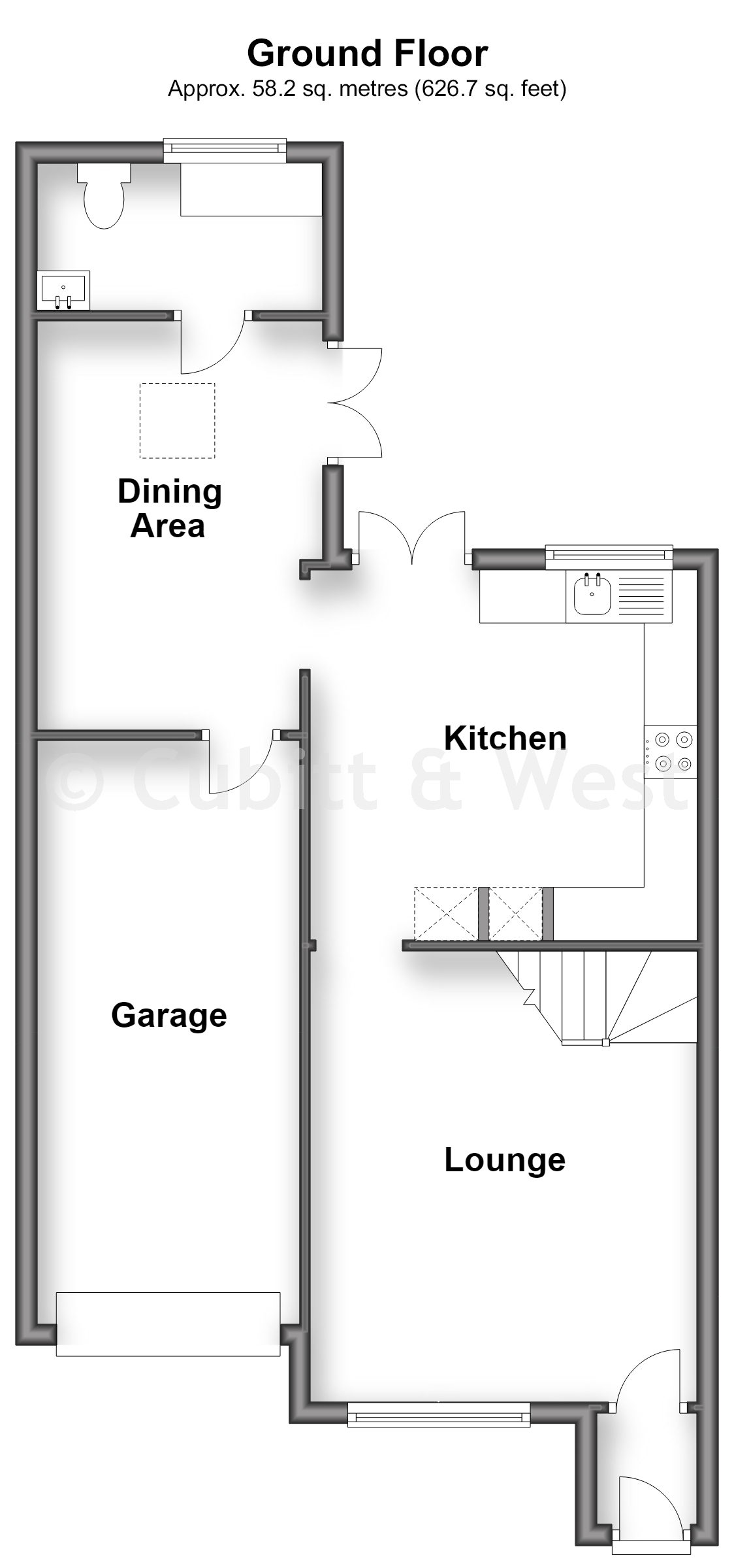 117, Timber Mill, Horsham floorplan