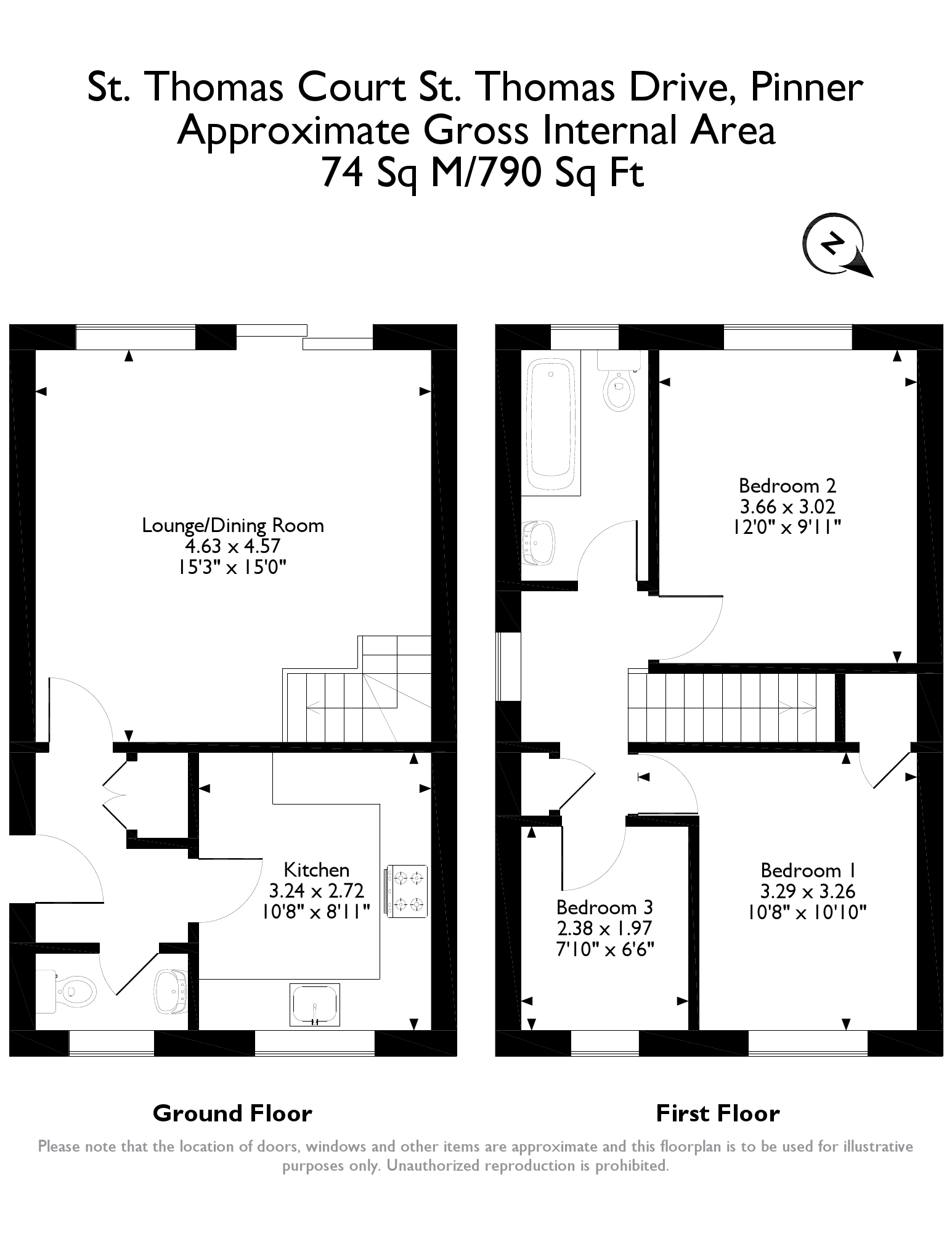 3 Bedrooms Semi-detached house for sale in St. Thomas Court, St. Thomas Drive, Pinner HA5