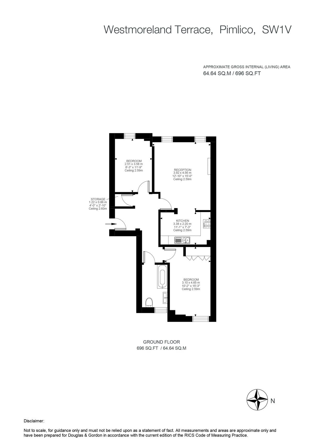 Westmoreland Terrace London Sw1v 2 Bedroom Flat For Sale 6037 Primelocation