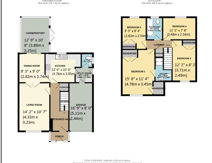 10, Eglantine Close, Telford floorplan