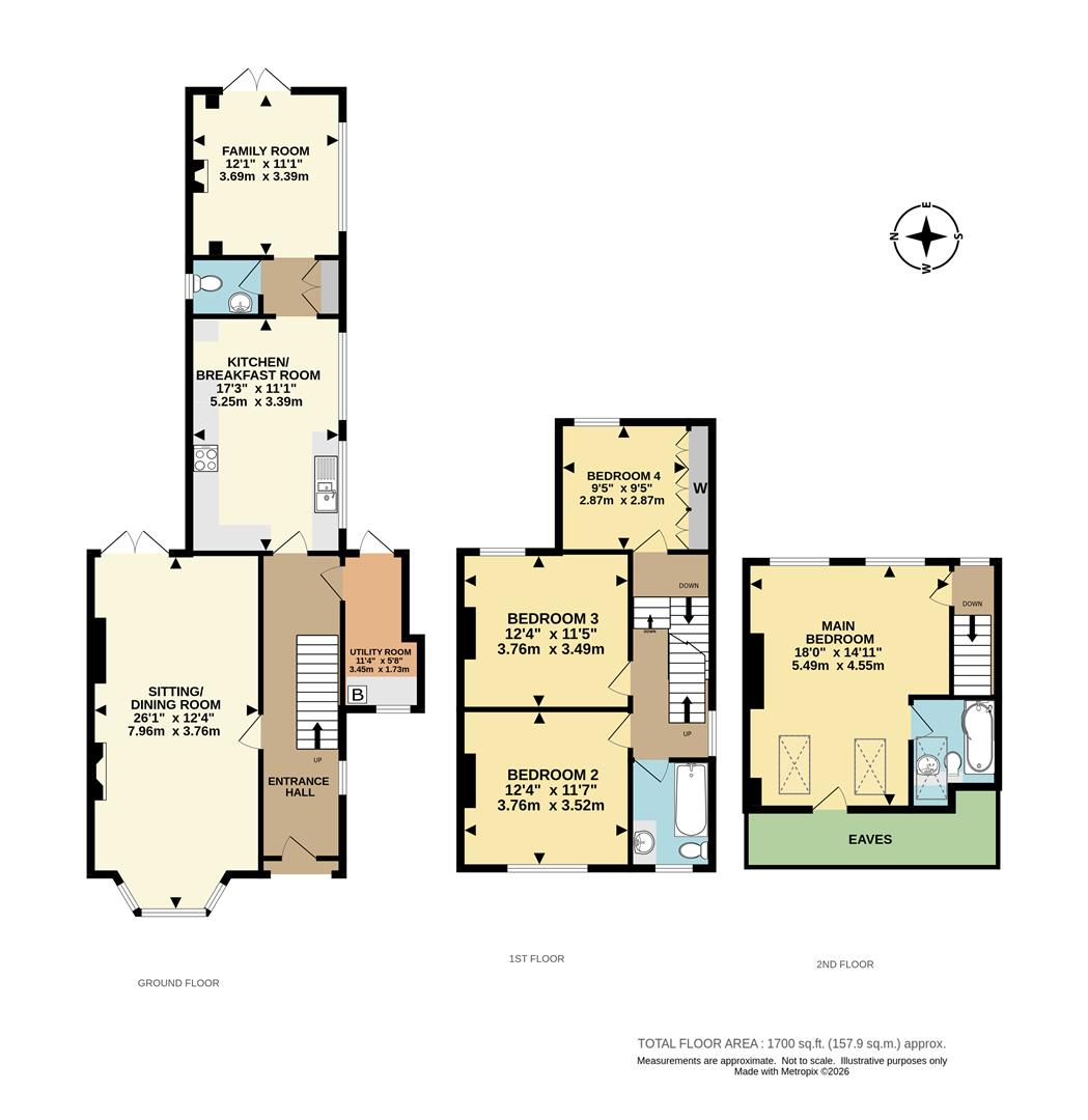 17, Nutfield Road, Merstham floorplan