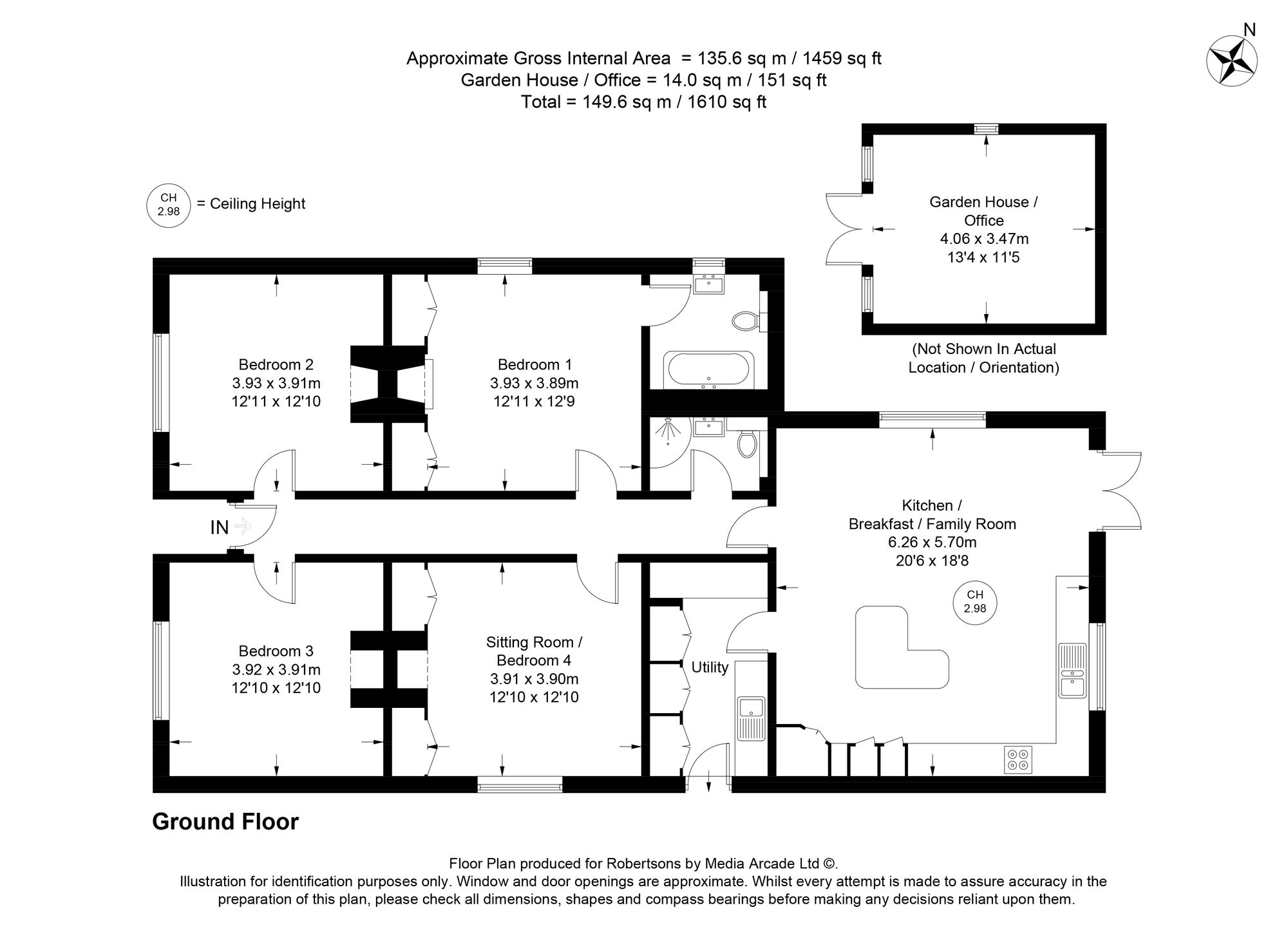 Kantara Winchbottom Lane, Marlow floorplan