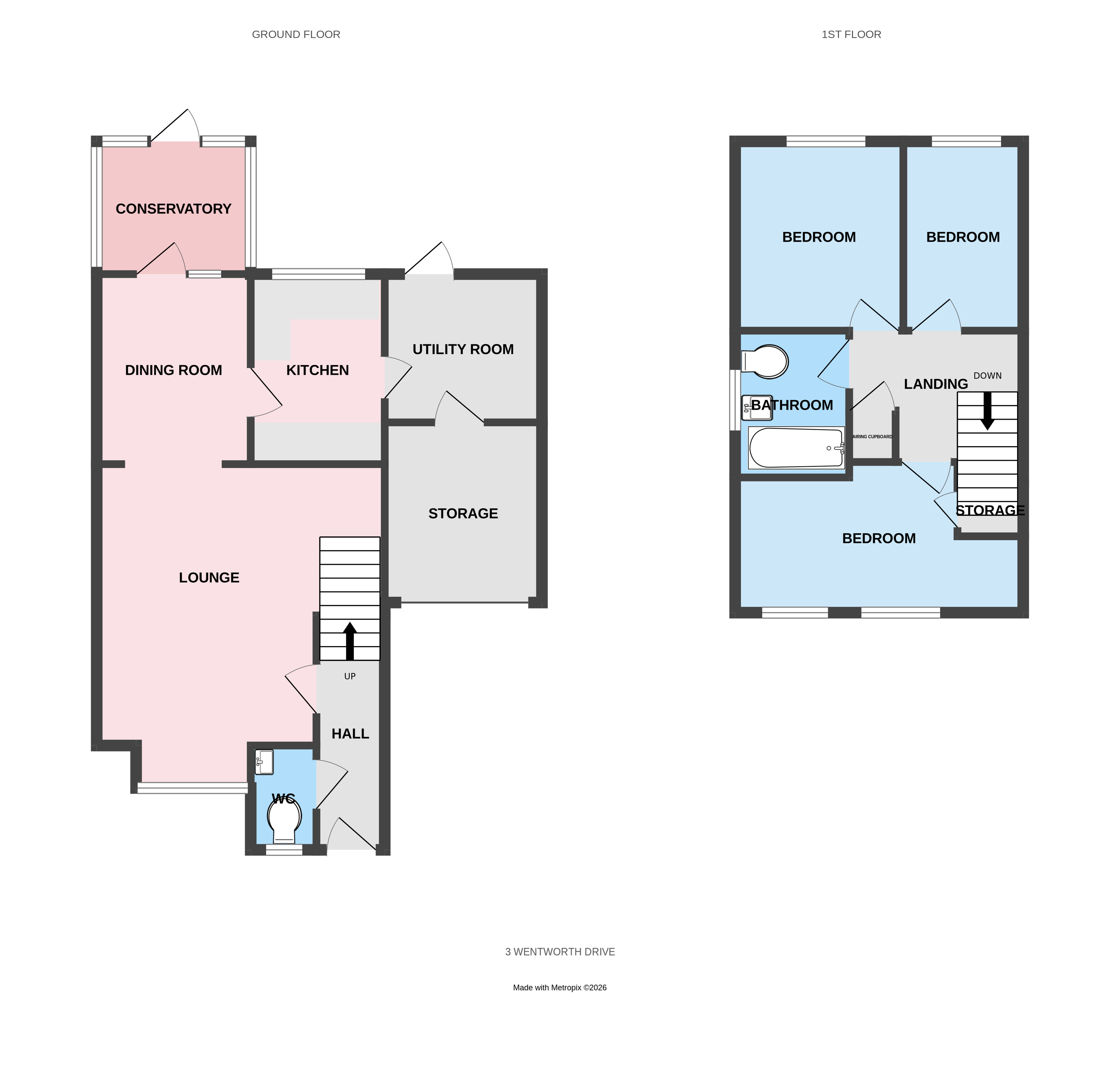 Wentworth Drive, Telford floorplan