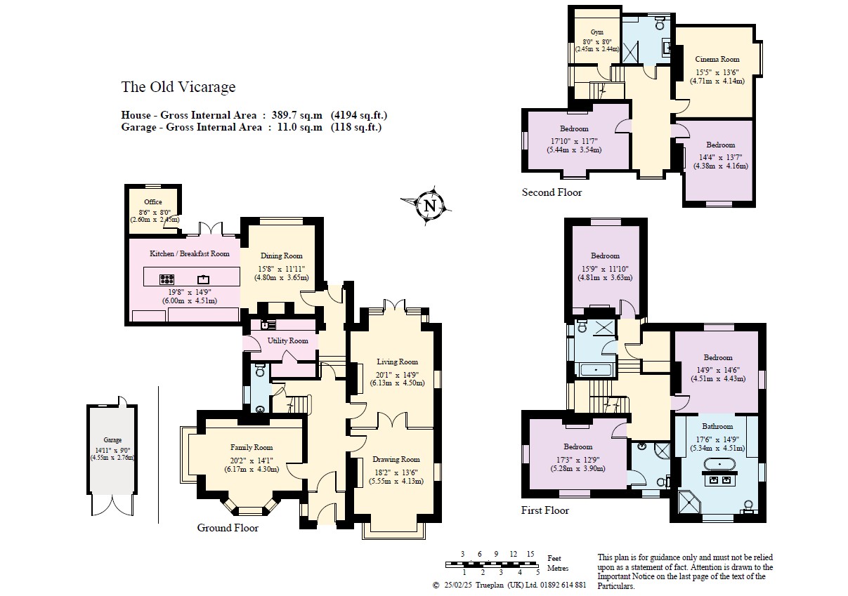 The Old Vicarage, 5D, Frant Road, Kent floorplan