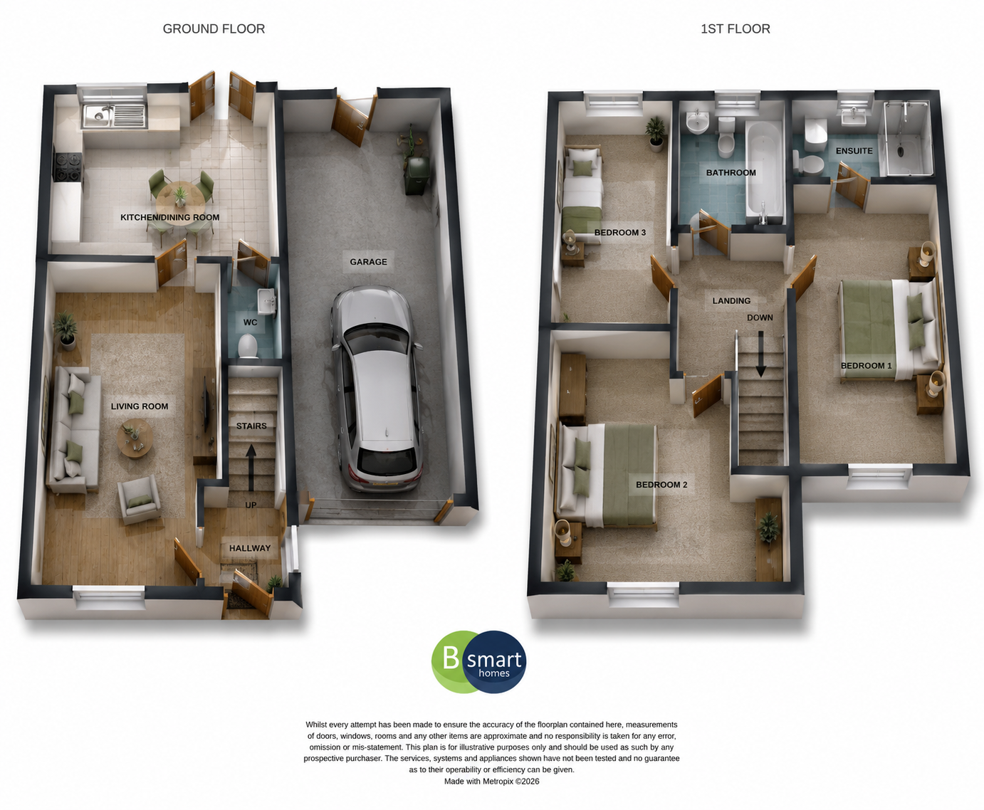 68, Sanderson Way, Mexborough floorplan