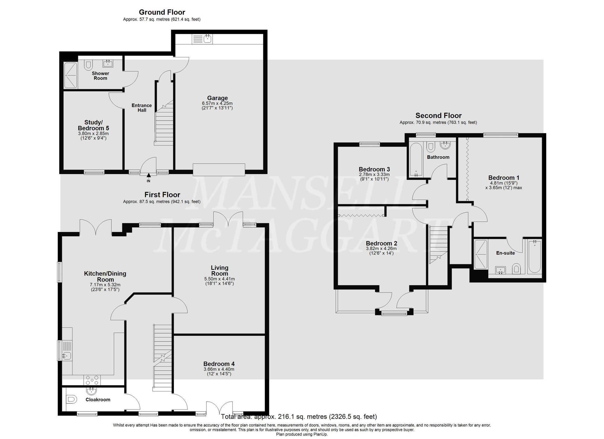 23 Clockfield, Crawley floorplan