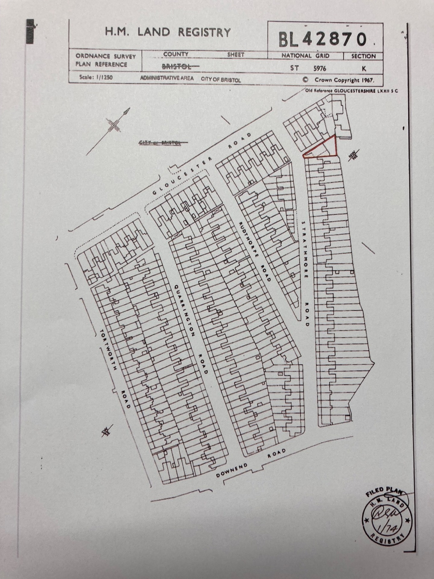 Plot Of Land, Strathmore Road, Bristol BS7, land for sale