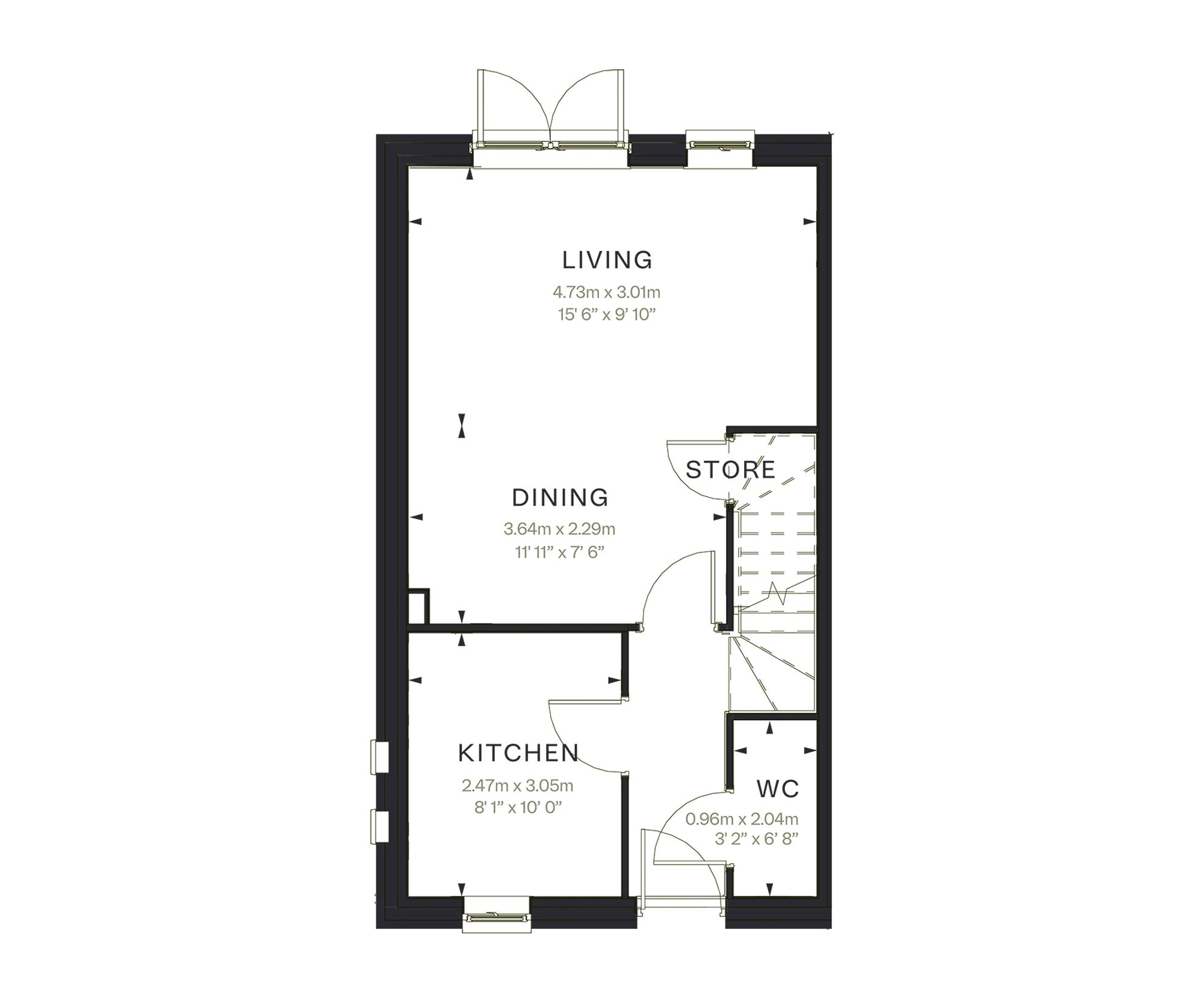 Plot 17 Bramwell, Sylvan, Nottinghamshire floorplan
