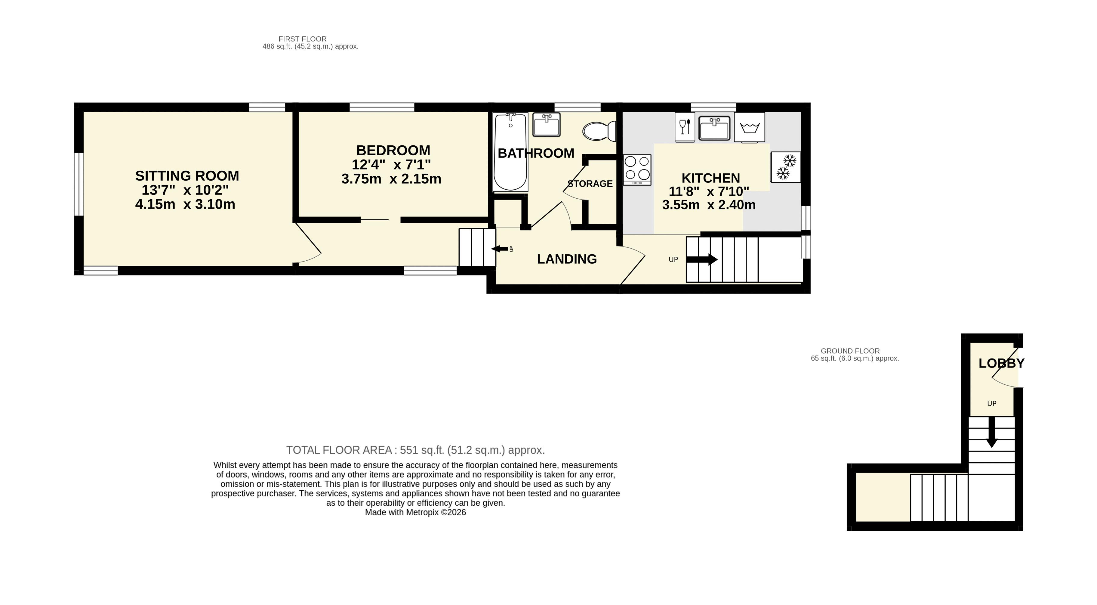 The Thatch, 70, High Street, Sidmouth floorplan