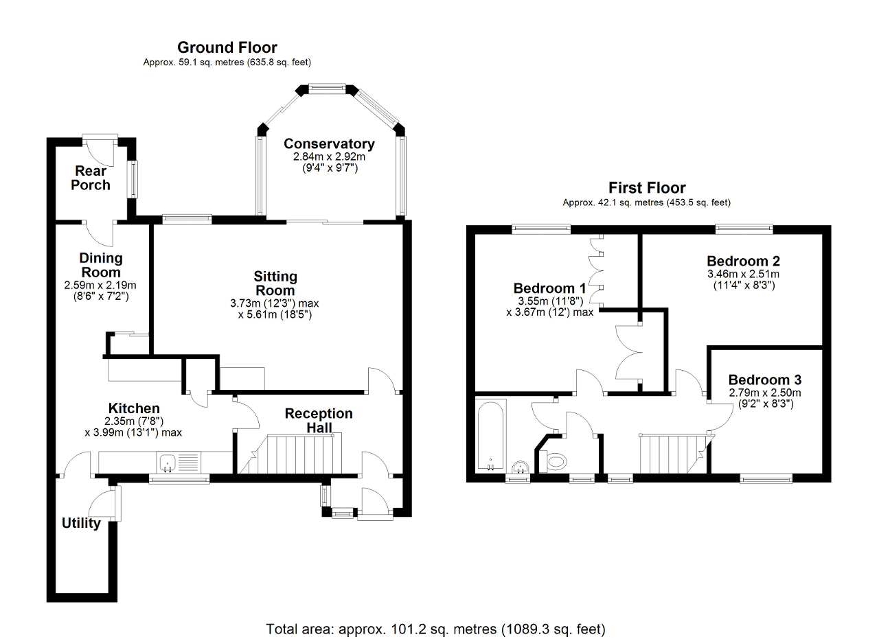Ashmead, Trowbridge, Wiltshire BA14, 3 bedroom terraced house for sale