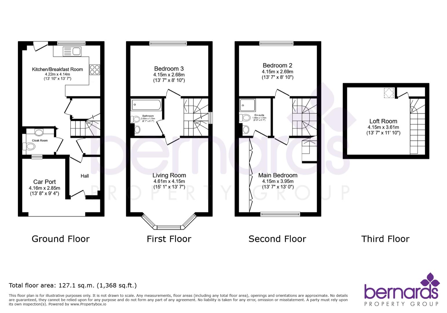 12 Terence Gardens, St. Ronans Road, Southsea floorplan