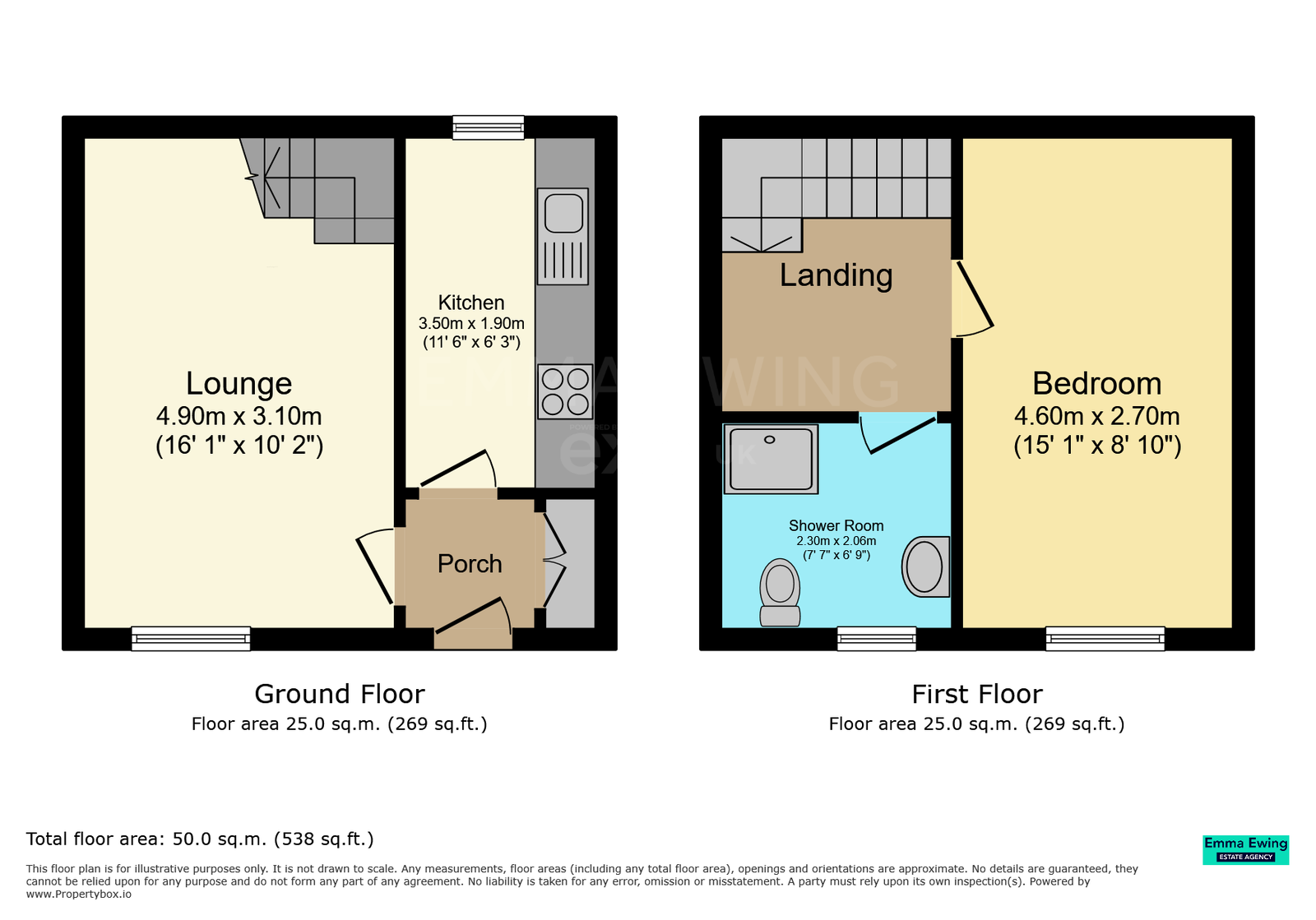 Sinclair Cottages,1, Red Bank Terrace, Carlisle floorplan