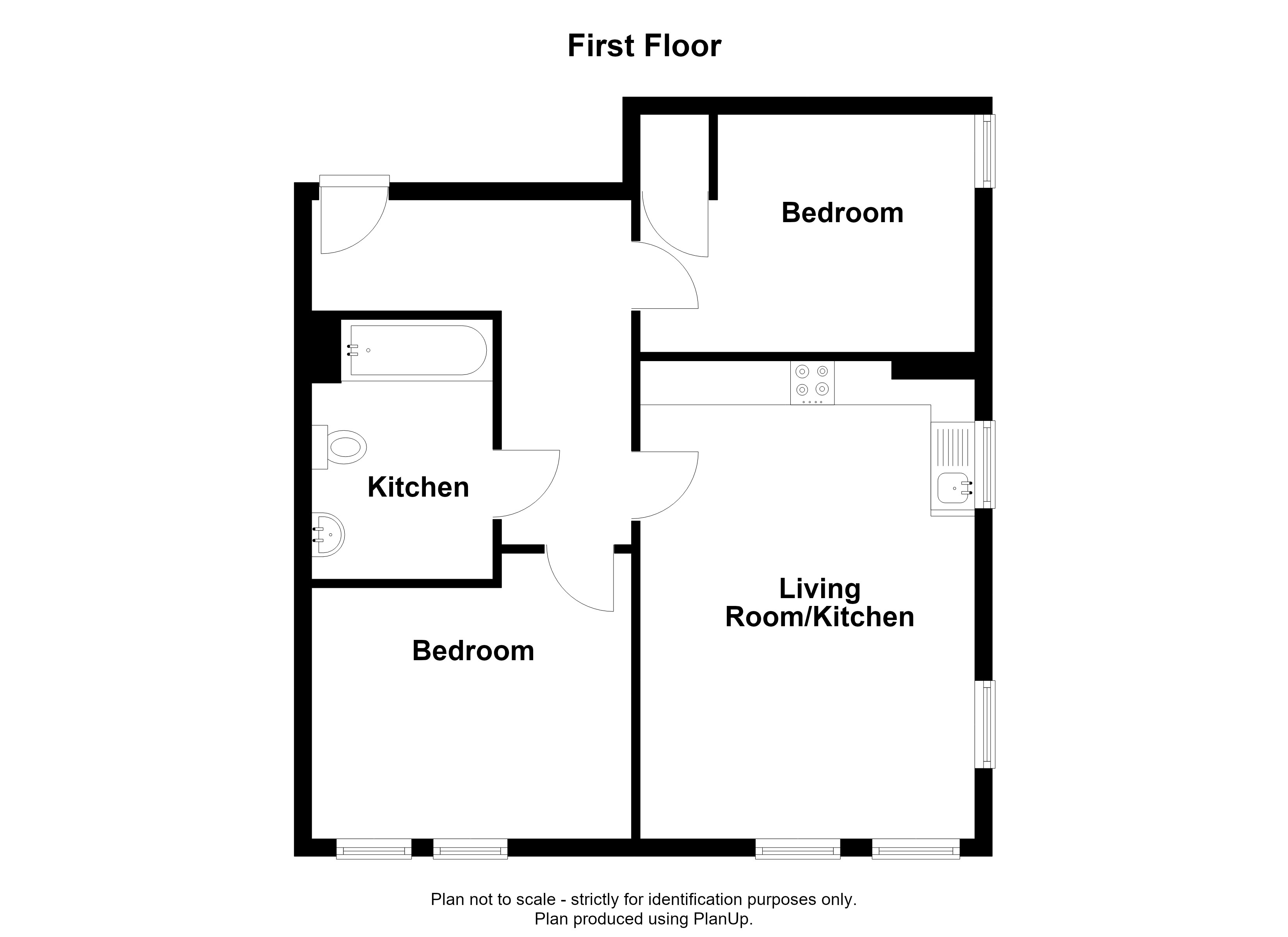 39, Eastgate Apartments, Manchester floorplan