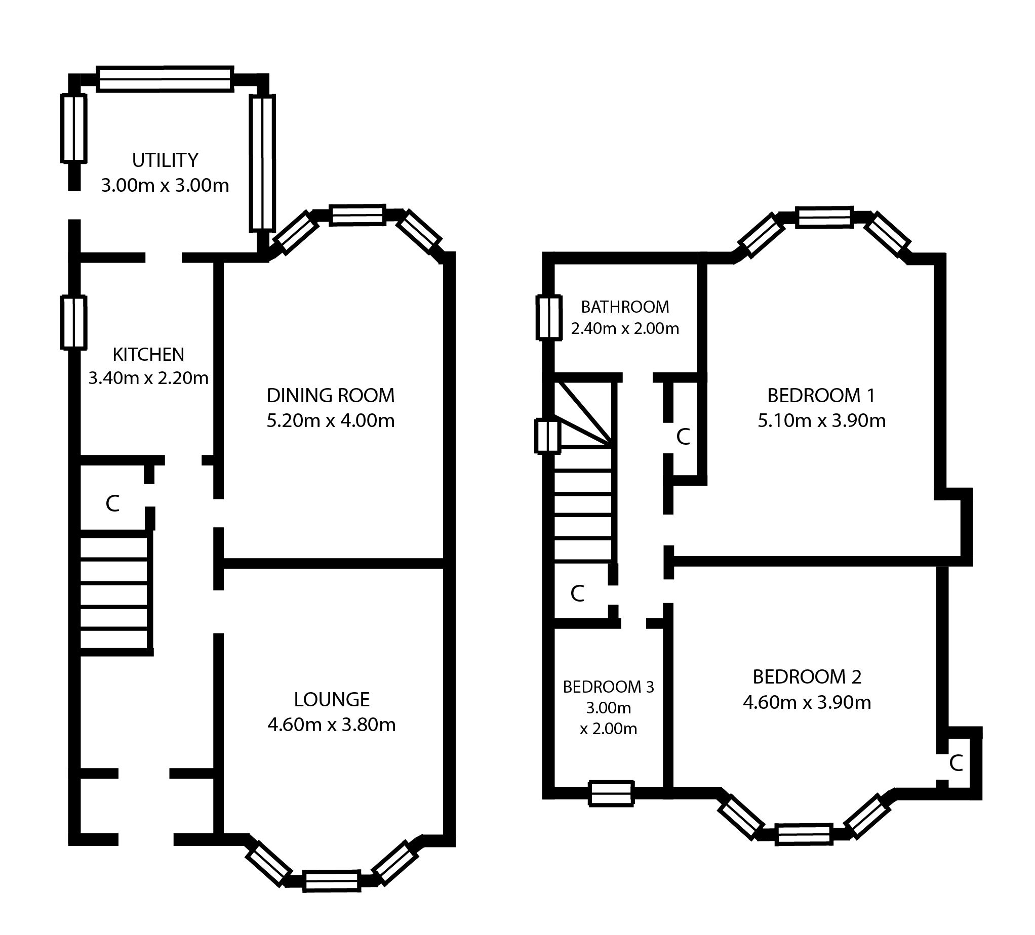 3 Bedrooms Semi-detached house for sale in 19 York Drive, Burnside G73