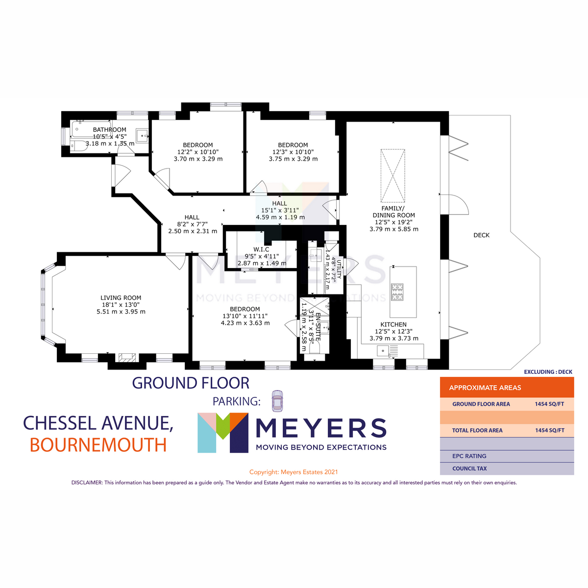 36, Chessel Avenue, Bournemouth floorplan