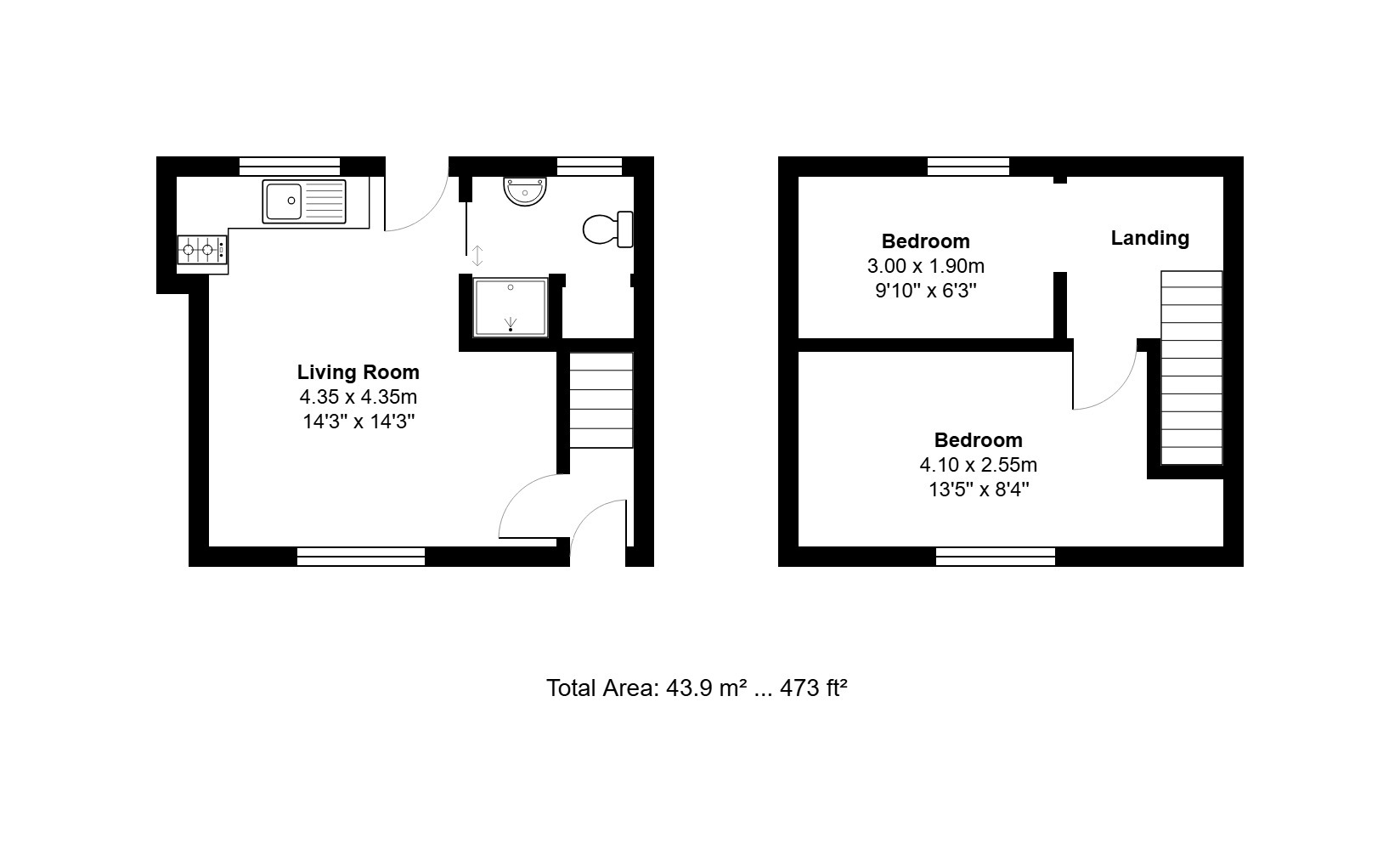 2 Malthouse Cottages, High Street, Hunstanton floorplan