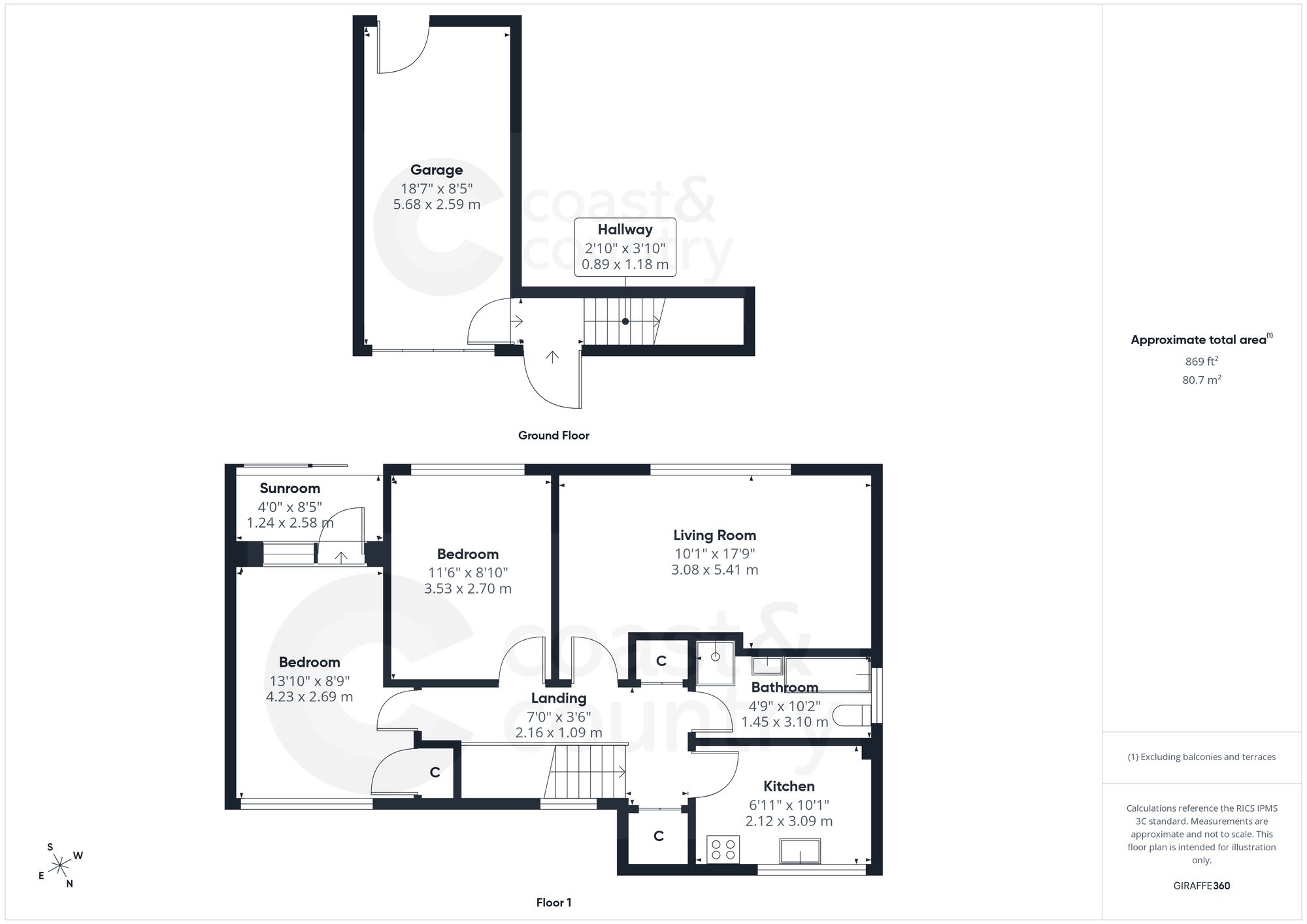 37a&b, Knowles Hill Road, Newton Abbot floorplan