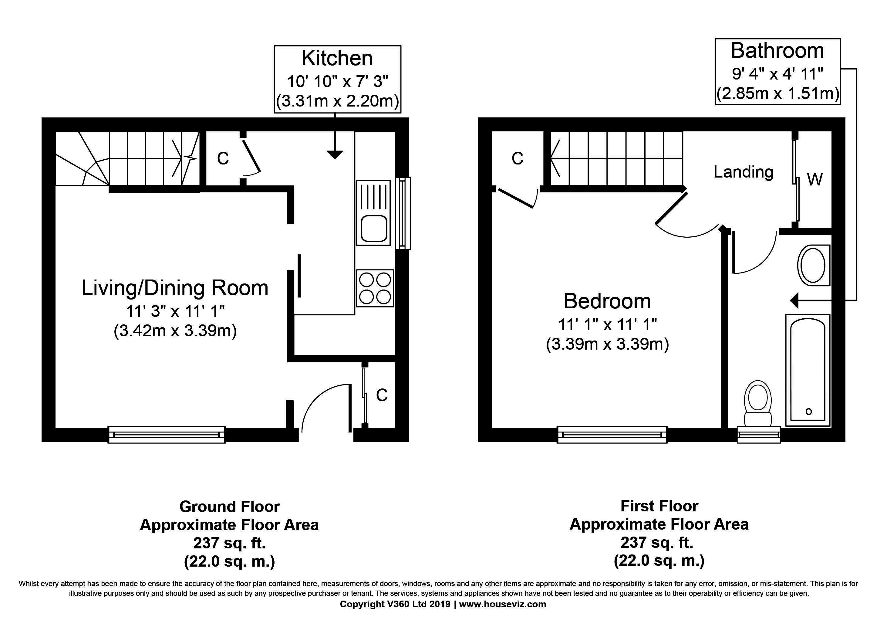 1, Barleymow Court, Betchworth floorplan