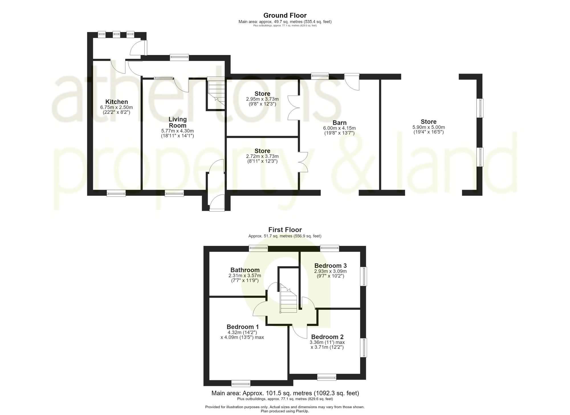 Blanket Hall Gib Lane, Preston floorplan