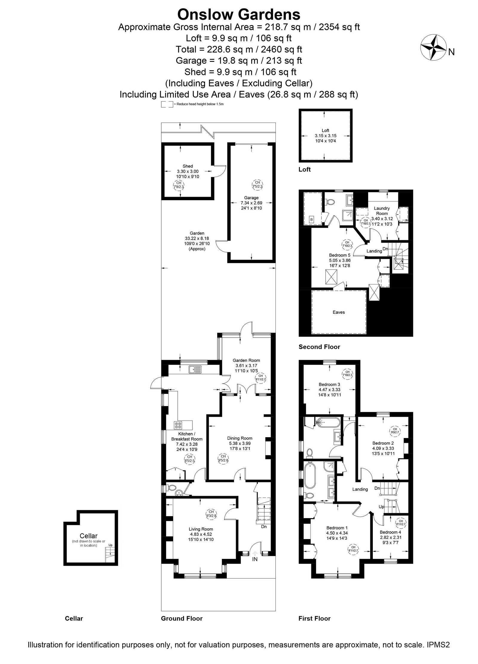 20, Onslow Gardens, Wallington floorplan
