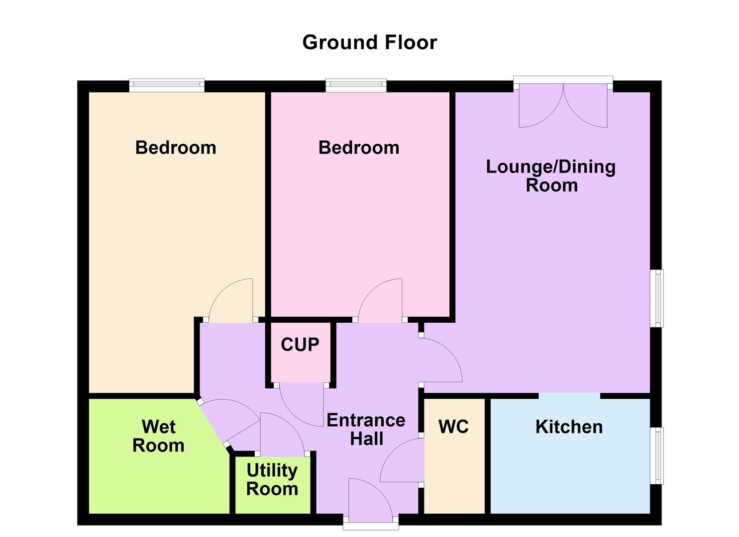 The Dials, 33 Alney House, Hinckley floorplan