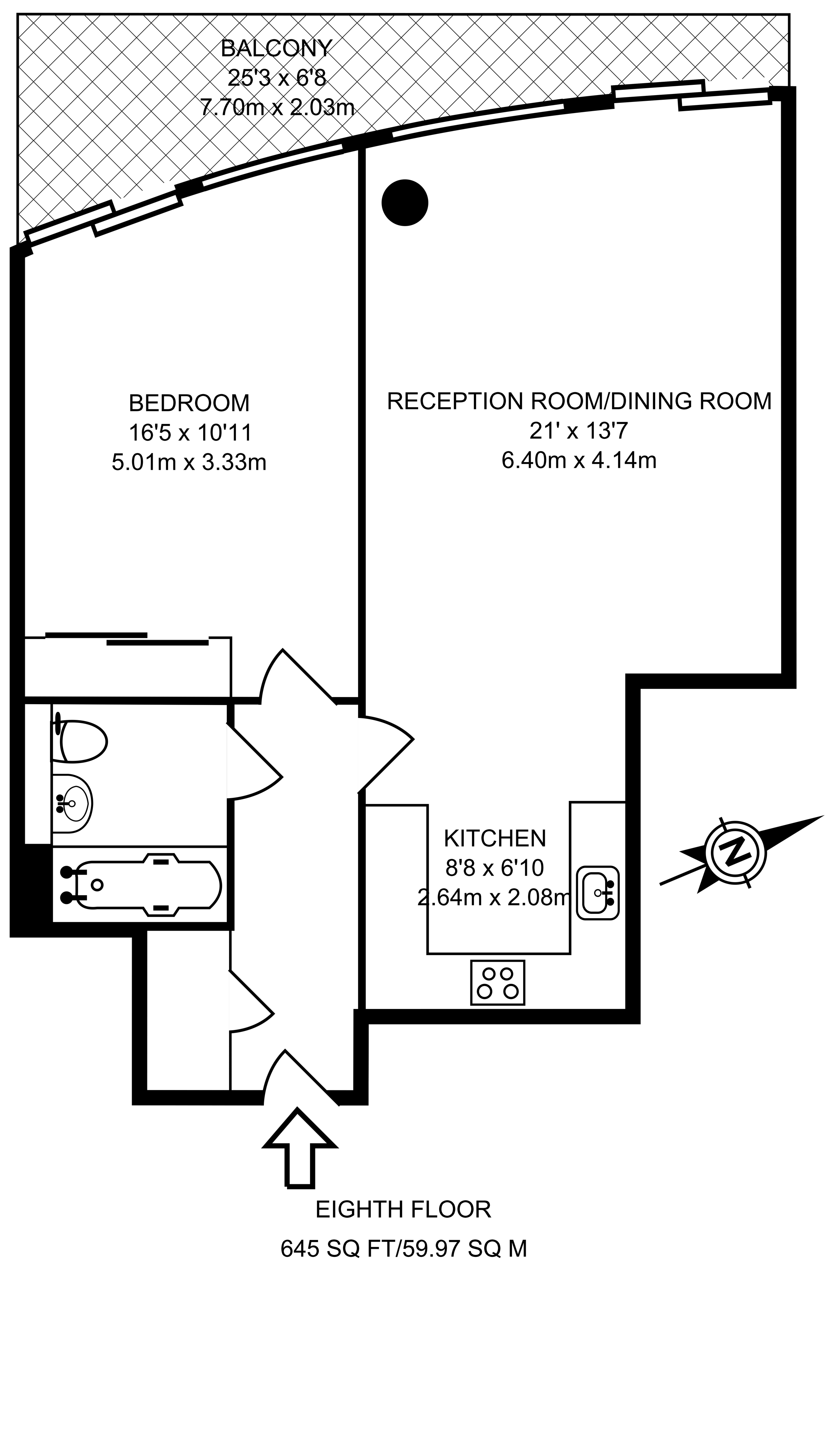 Basin Approach, Limehouse floorplan