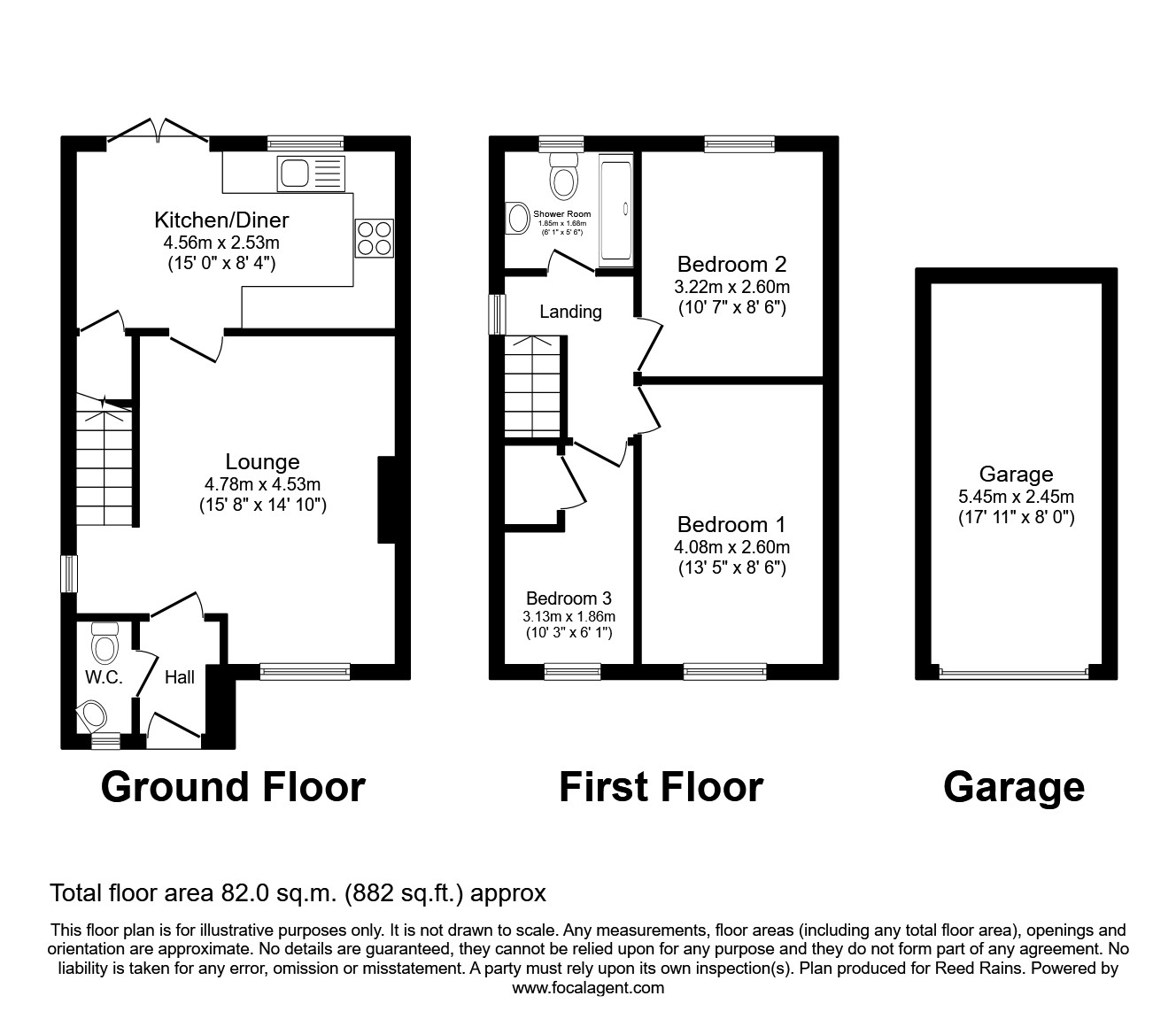 Guernsey Avenue, Buckshaw Village, Chorley, Lancashire PR7, 3 bedroom