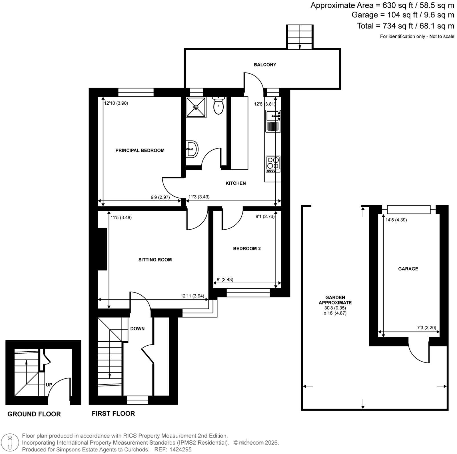 12, Latchmere Lane, Kingston Upon Thames floorplan
