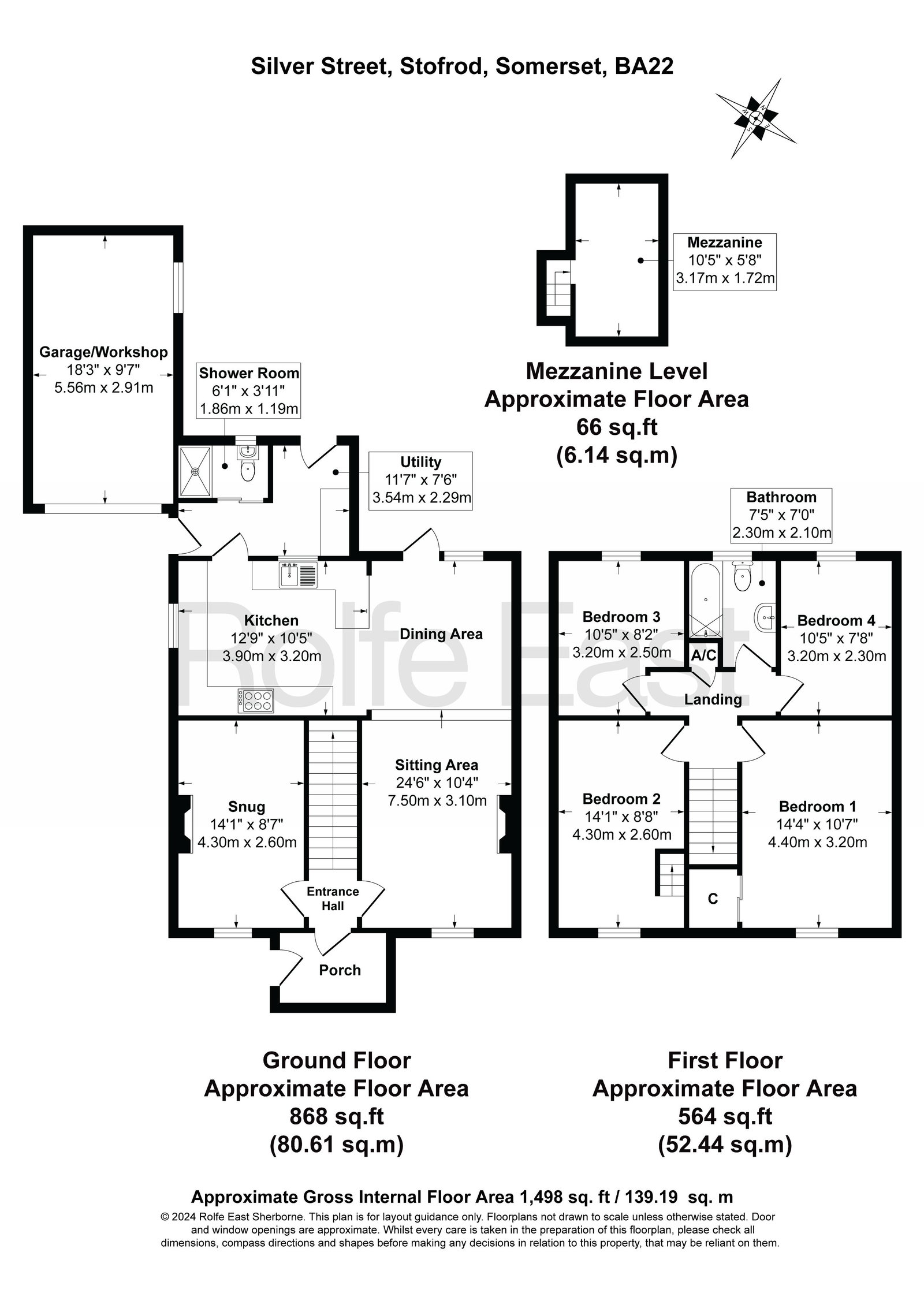 4, Silver Street, Yeovil floorplan