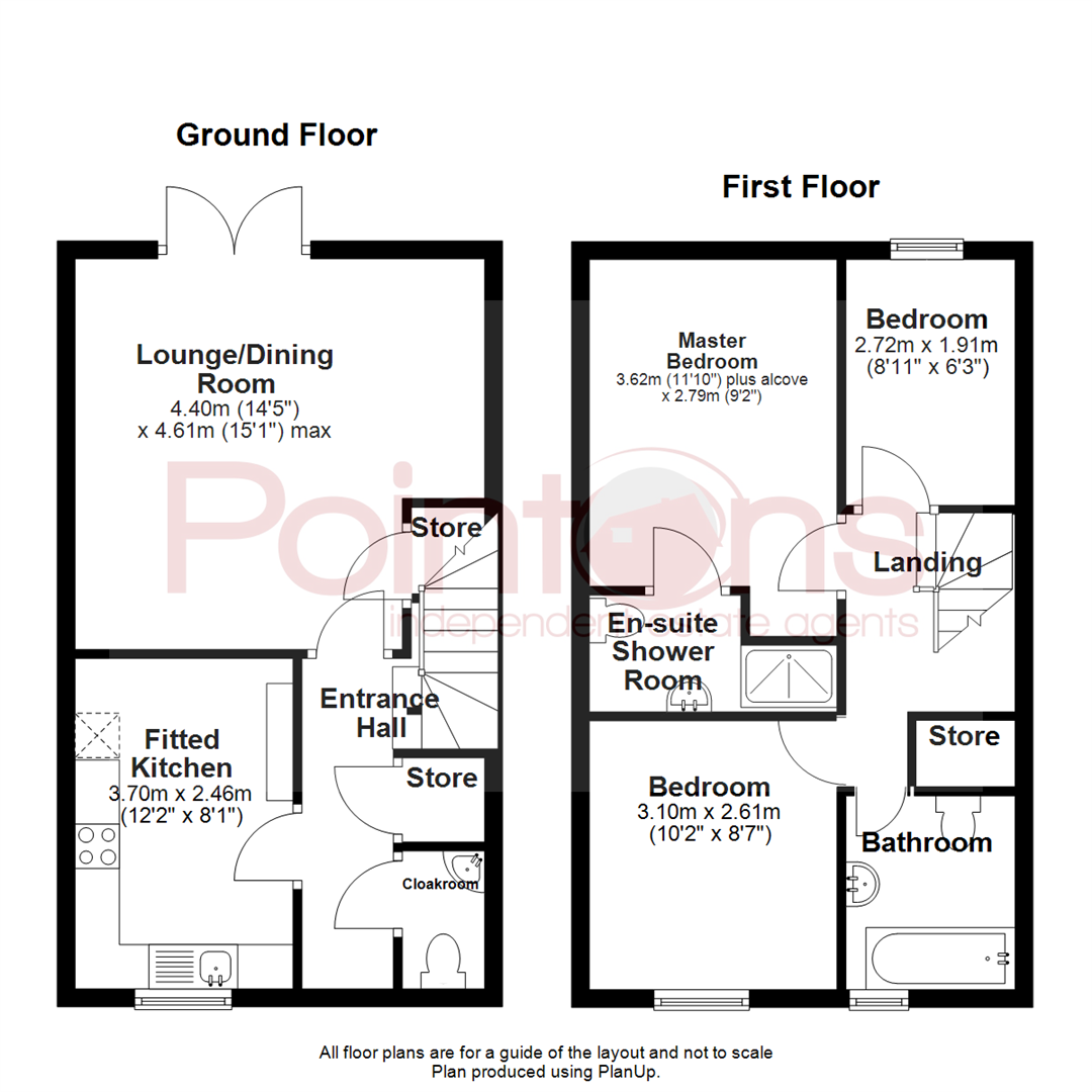6, Emperor Lane, Nuneaton floorplan