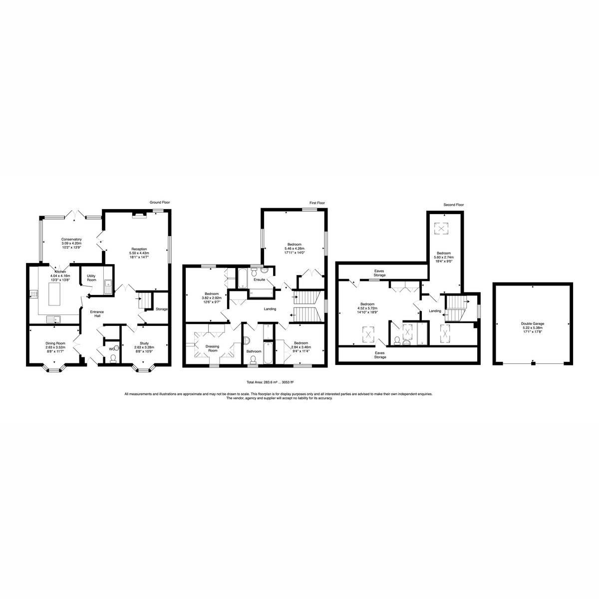 55, Long Close, Anstey floorplan